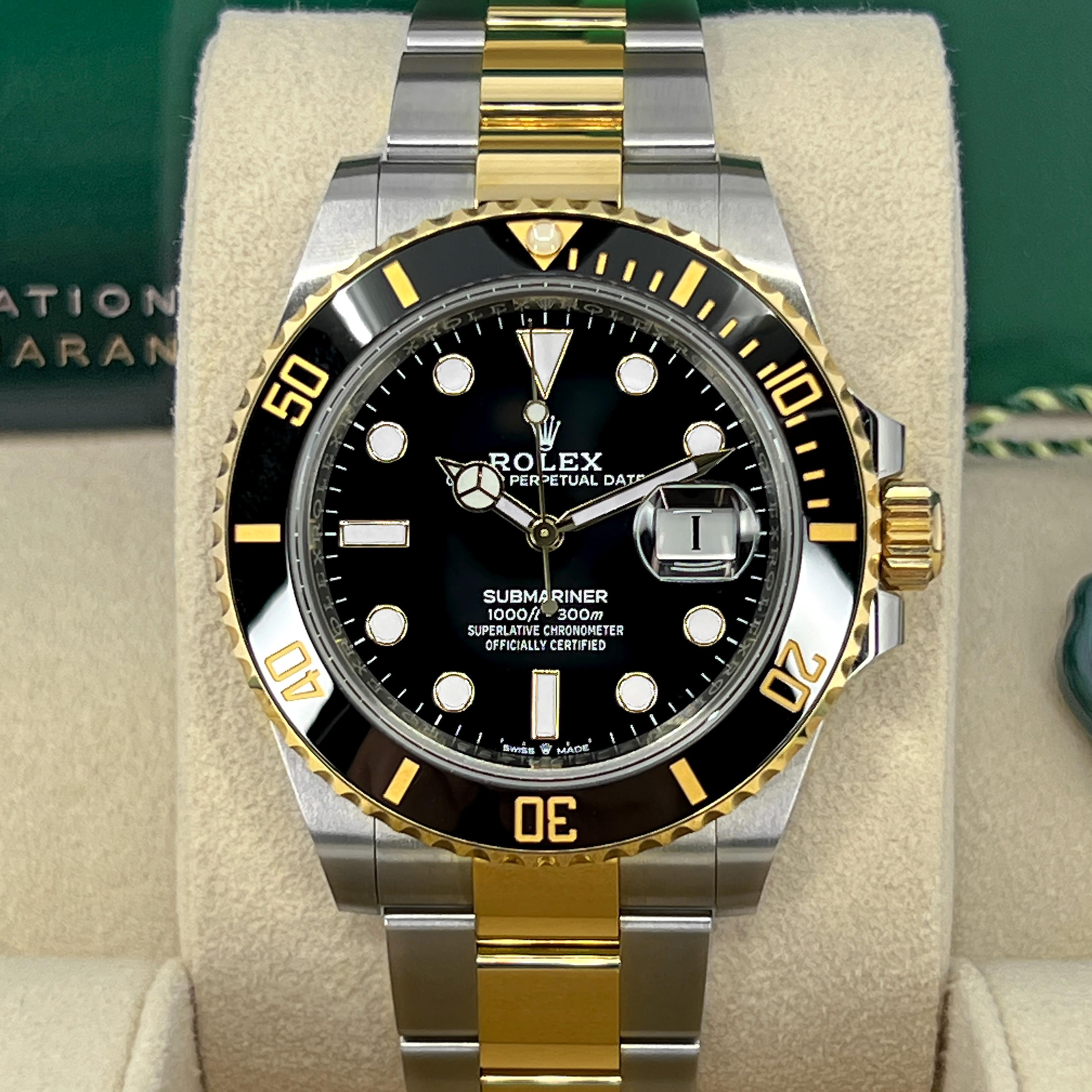 Unworn Rolex Submariner Date Reference# 126613ln, Complete set, 2025 In New Condition For Sale In New York, NY