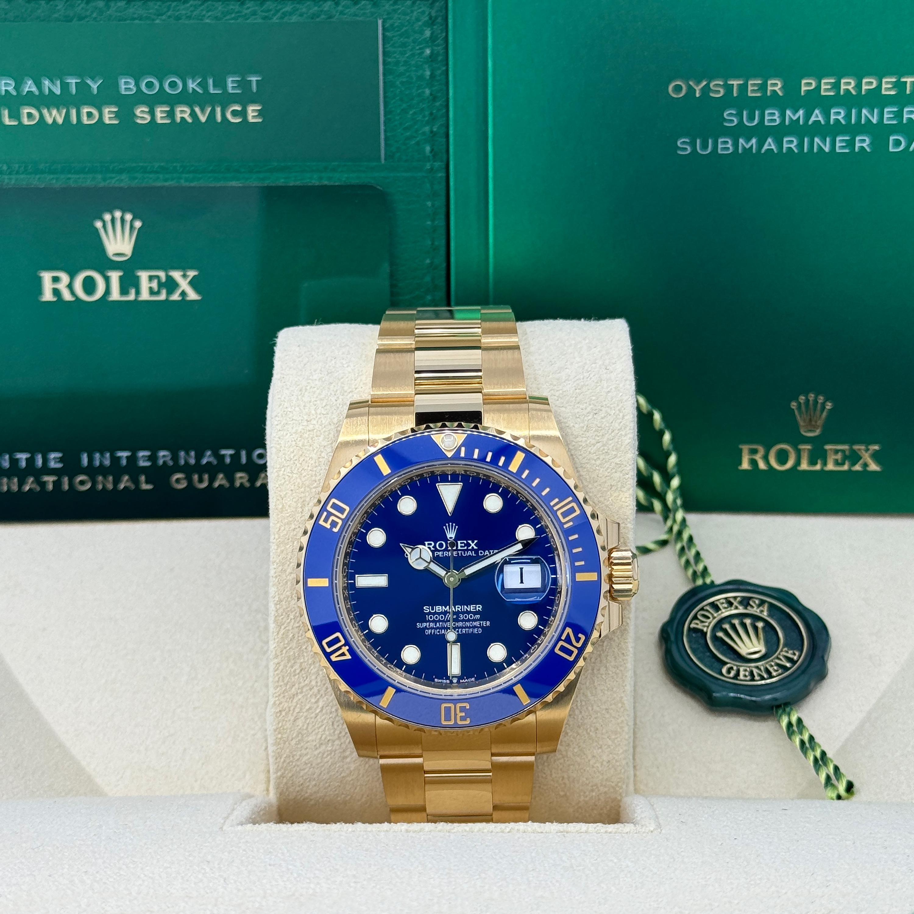 Unworn Rolex Submariner Date Reference# 126618LB, Complete set, 2025 For Sale 15