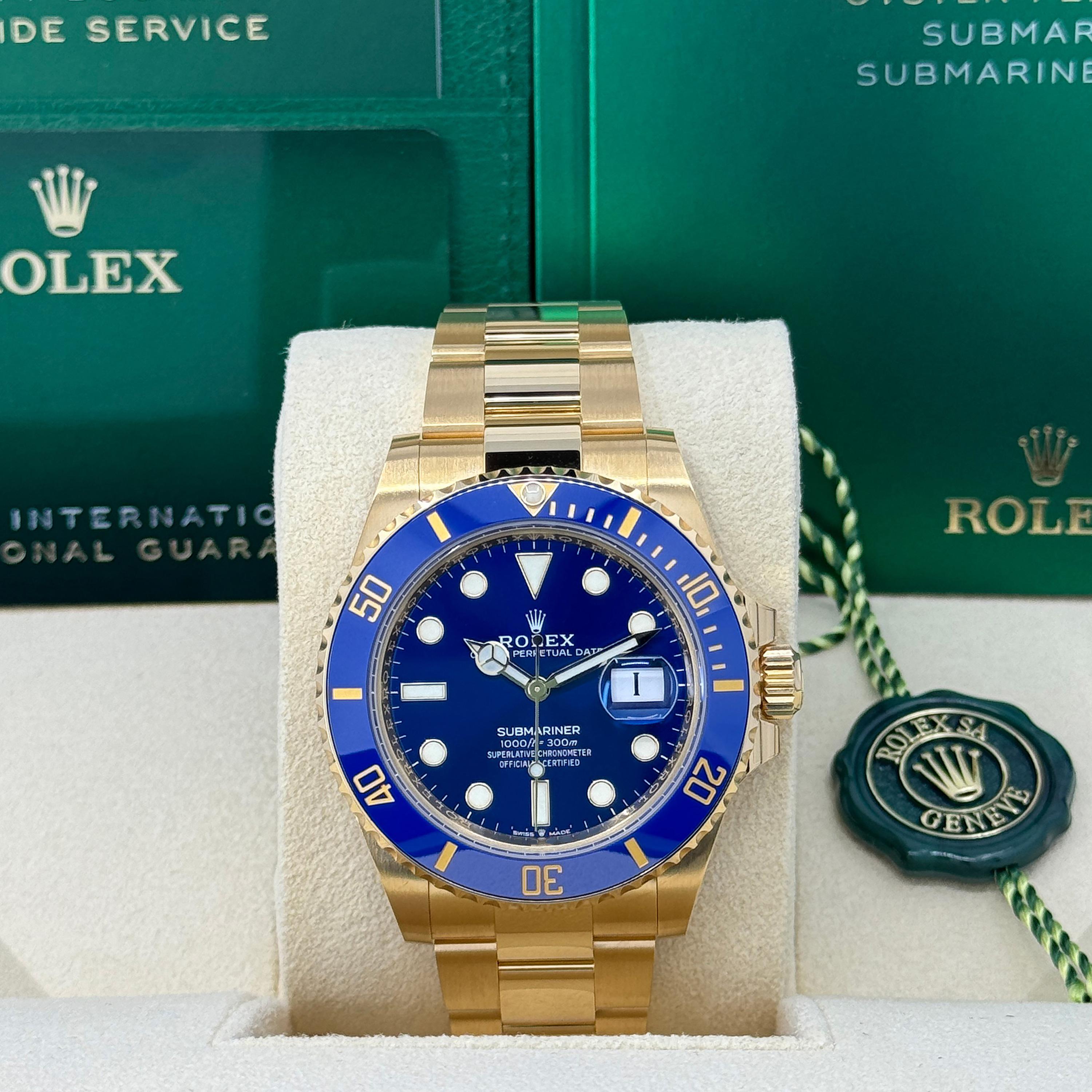 Unworn Rolex Submariner Date Reference# 126618LB, Complete set, 2025 For Sale 16