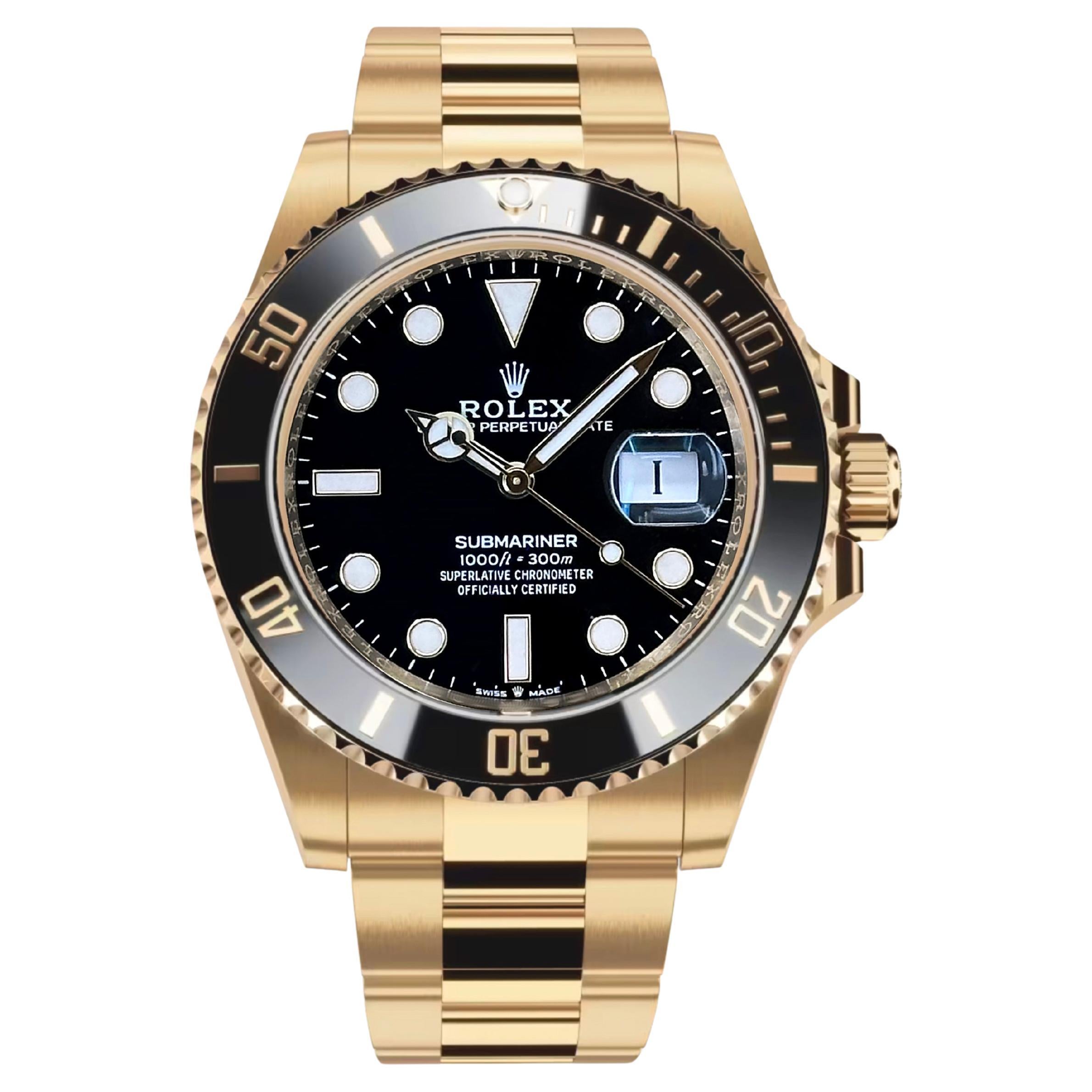 Unworn Rolex Submariner Date Reference# 126618LN, Complete set, 2025