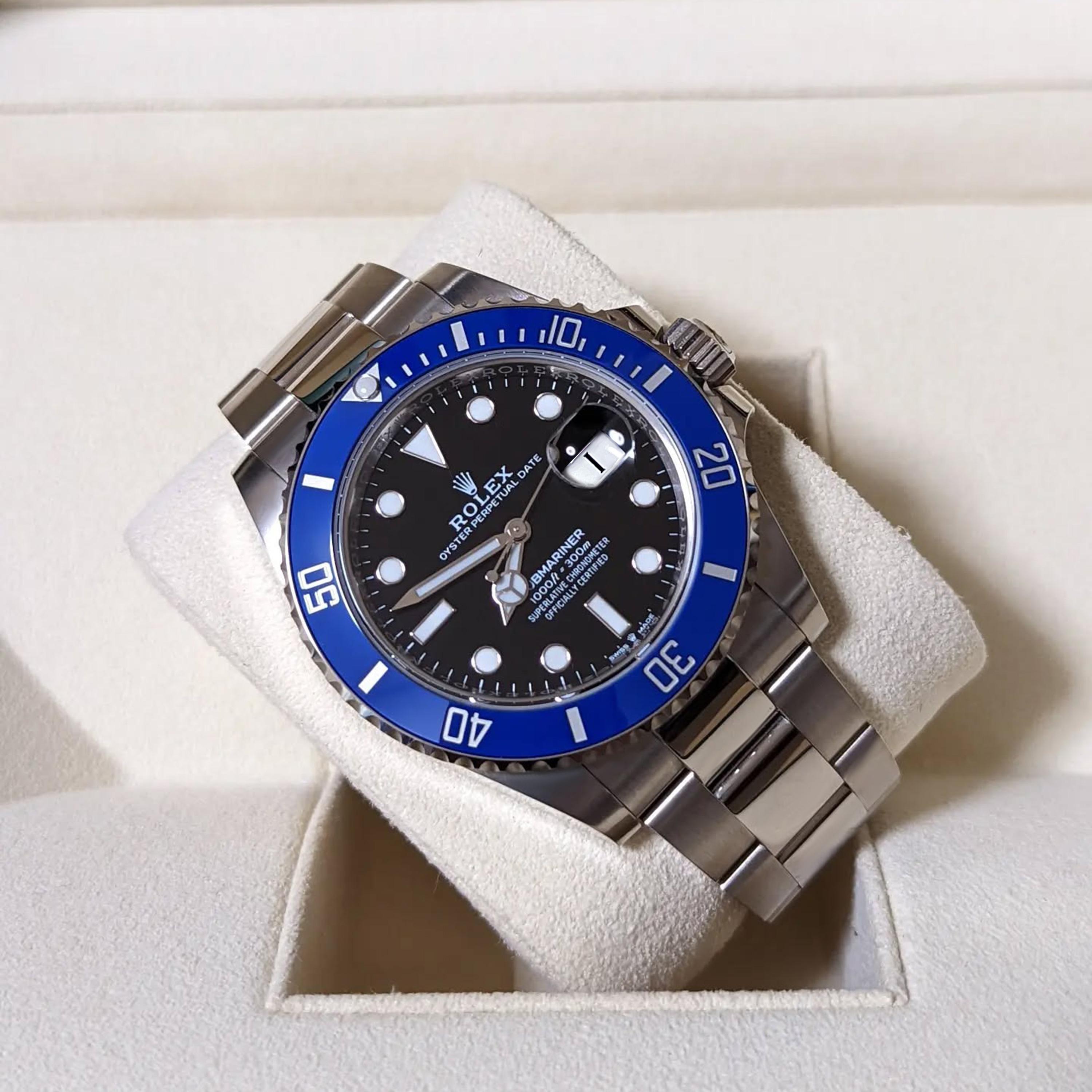 Rolex Submariner Date 126619LB - Weißgold schwarzes Zifferblatt 