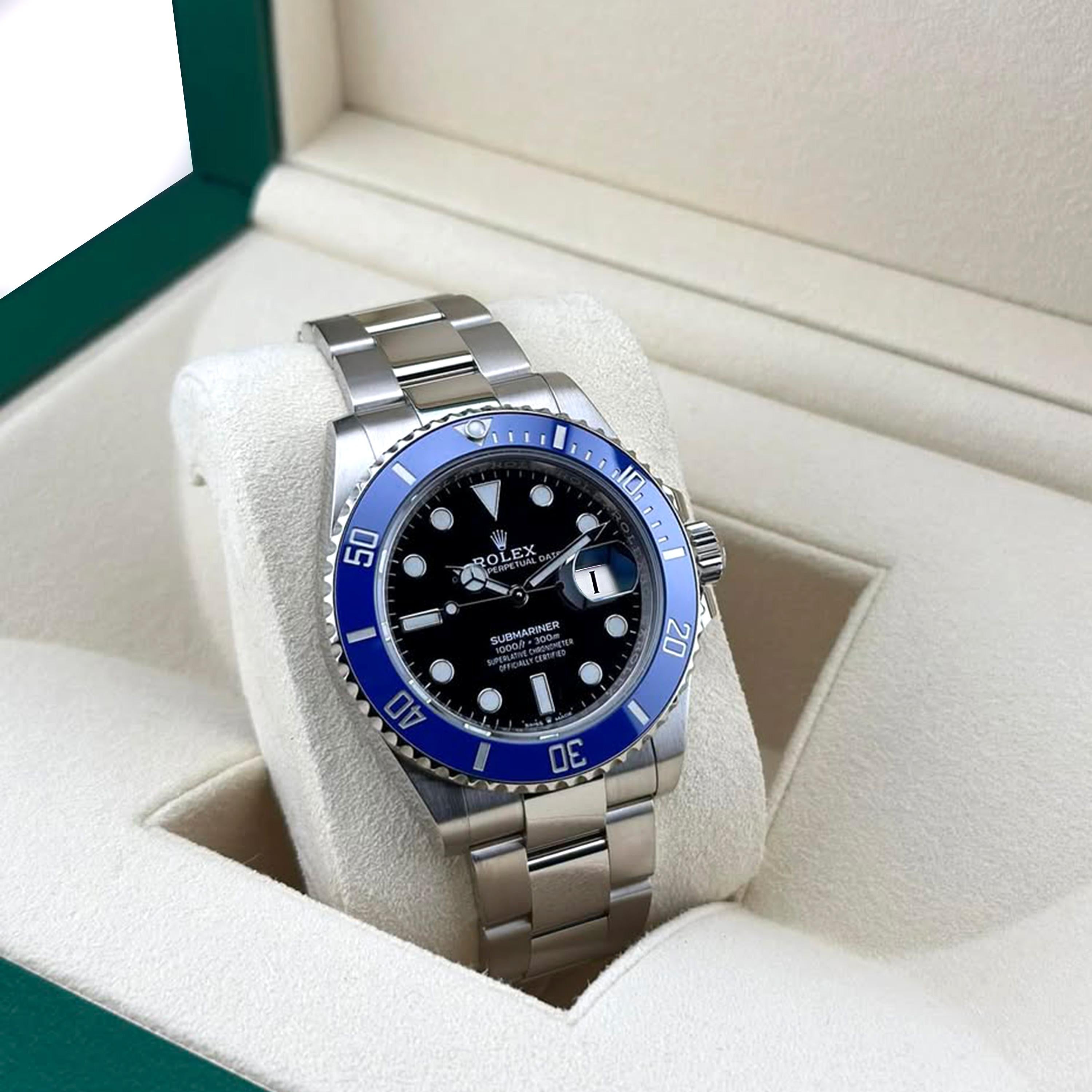 Ungetragene Rolex Submariner Date Referenznummer 126619LB, Komplettset, 2025 im Angebot 1