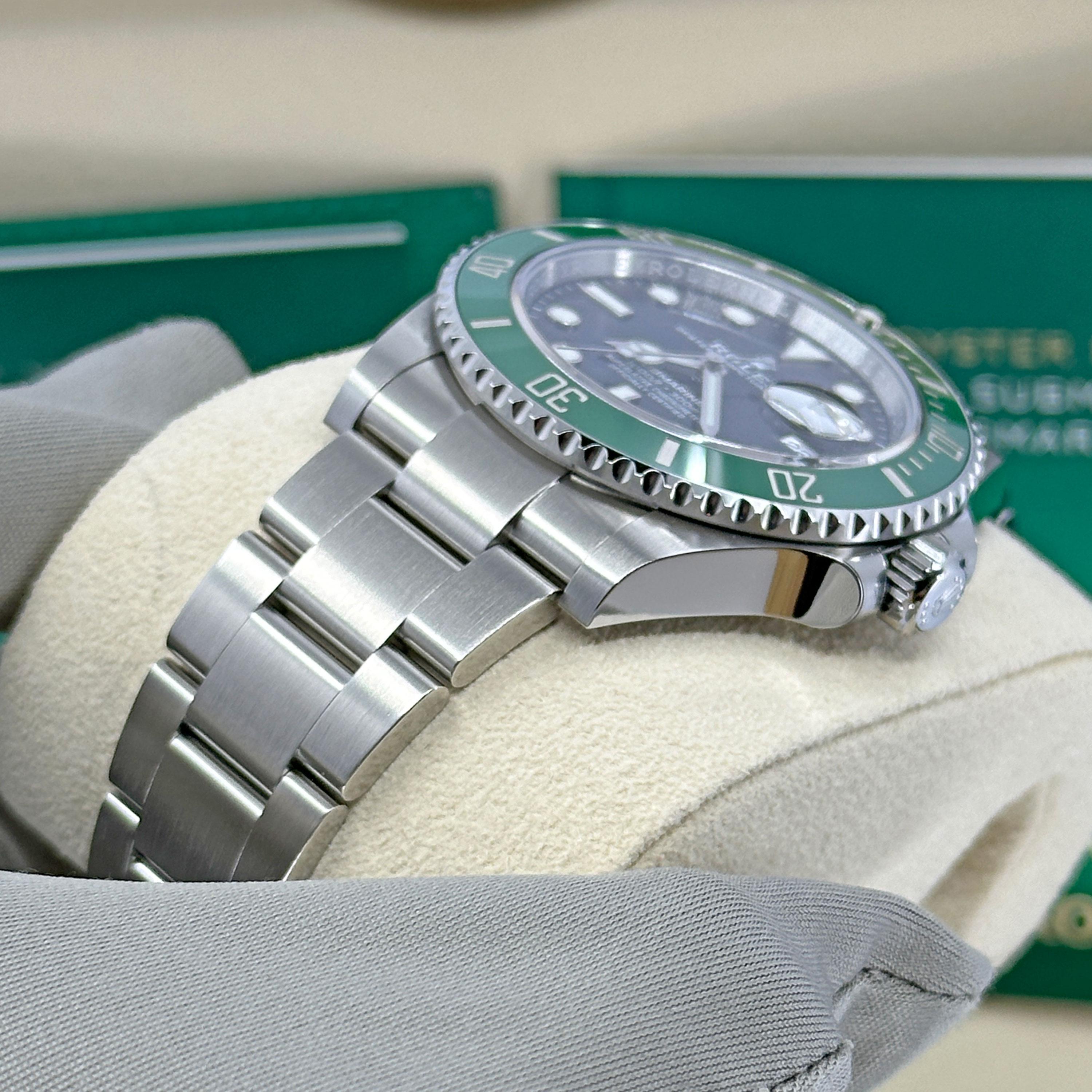 Unworn Rolex Submariner Date Starbucks Reference# 126610lv, Complete set, 2025 For Sale 8