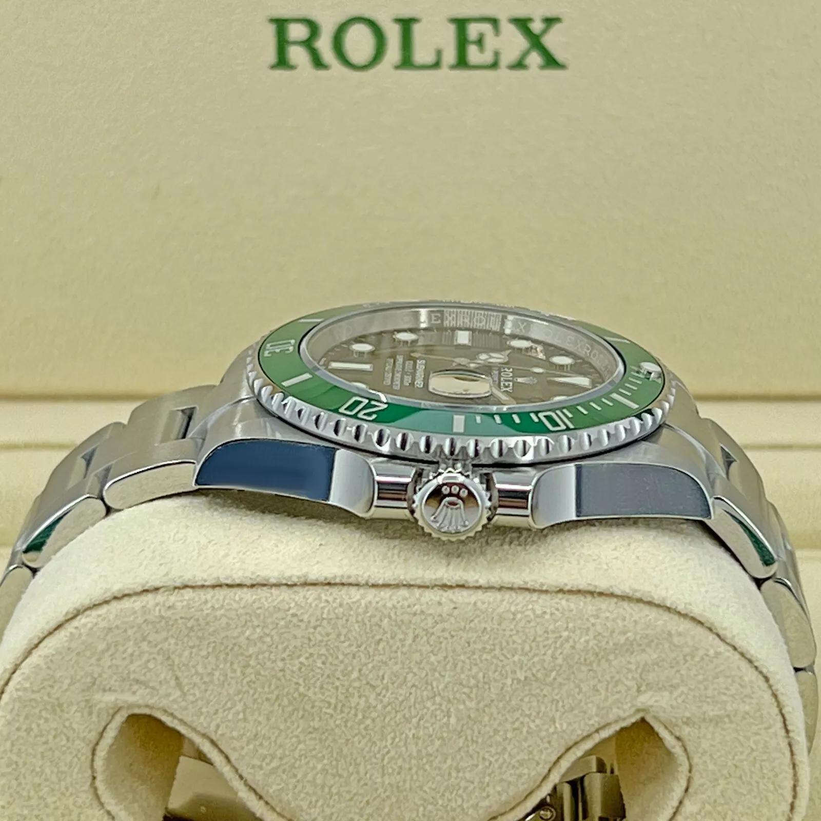 Unworn Rolex Submariner Date Starbucks Reference# 126610LV, Complete set, 2025 For Sale 2