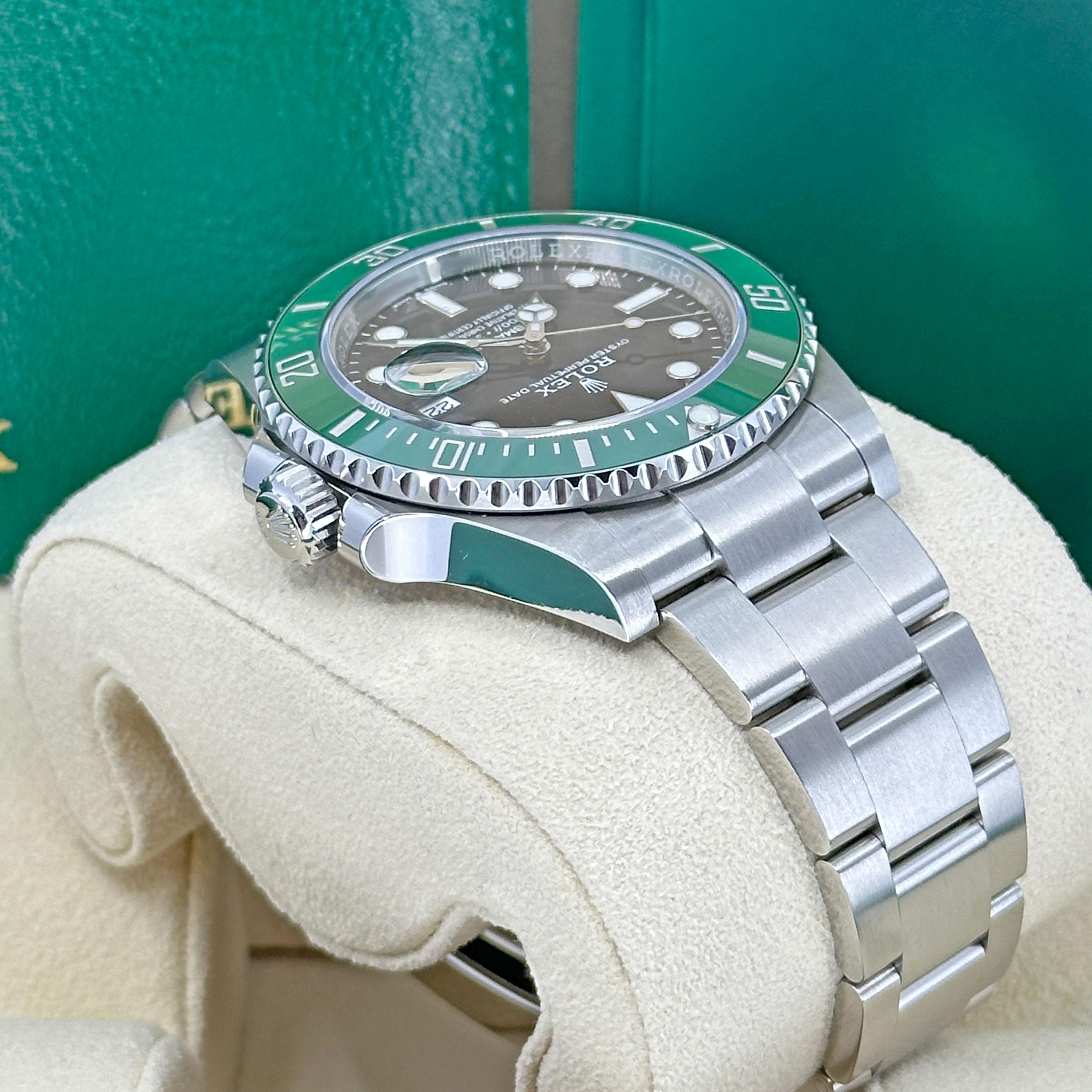 Unworn Rolex Submariner Date Starbucks Reference# 126610lv, Complete set, 2025 For Sale 2