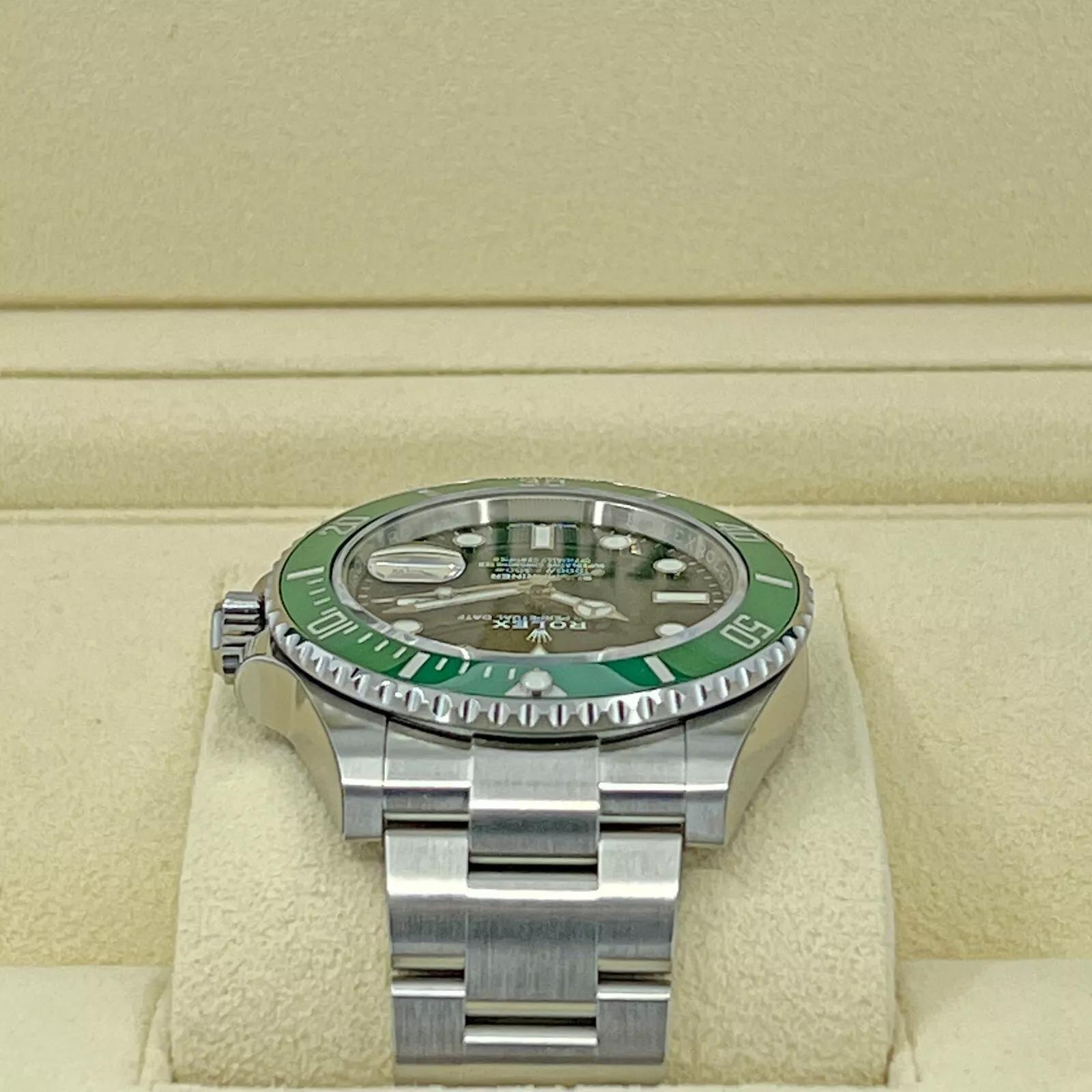 Unworn Rolex Submariner Date Starbucks Reference# 126610LV, Complete set, 2025 For Sale 3