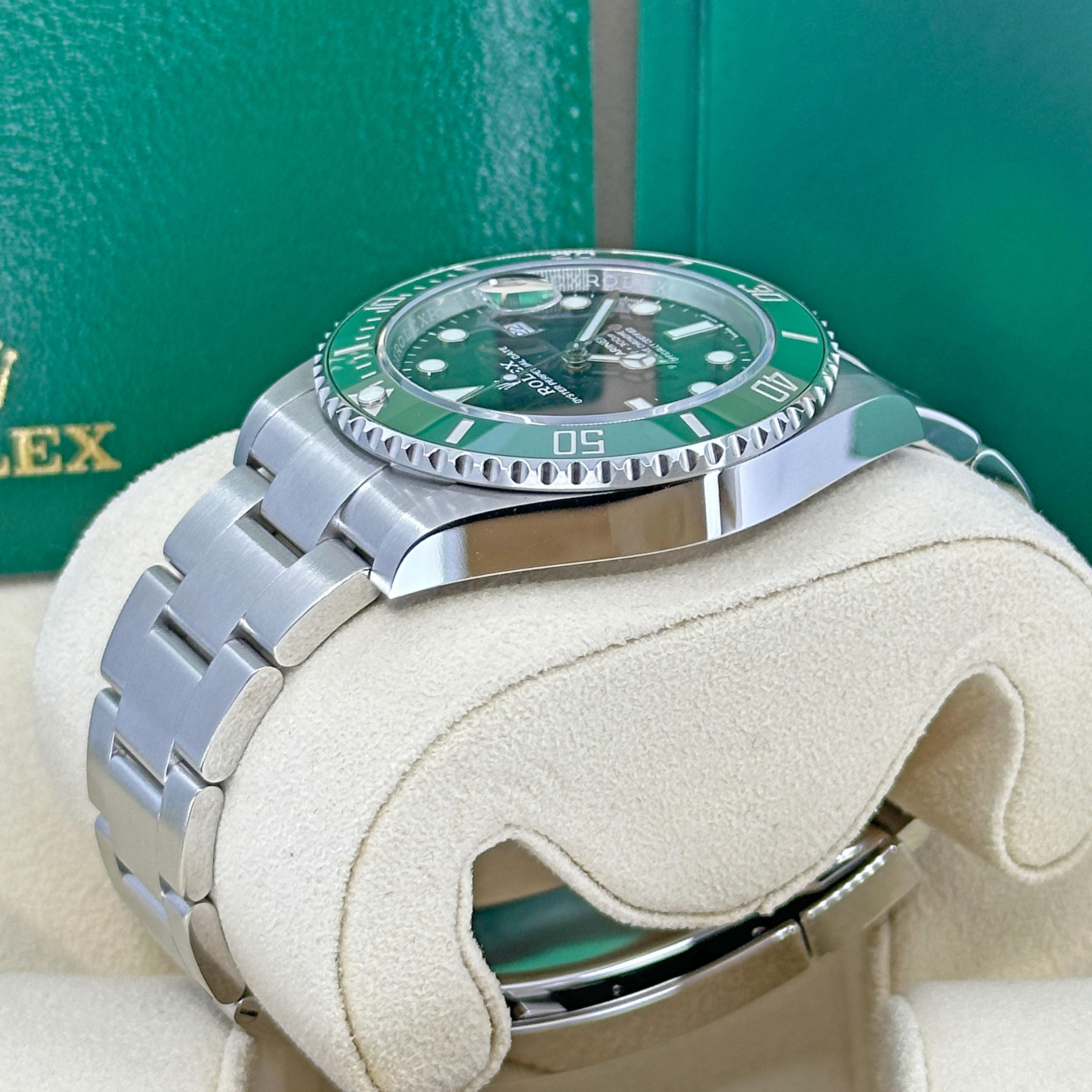 Unworn Rolex Submariner Date Starbucks Reference# 126610lv, Complete set, 2025 For Sale 3