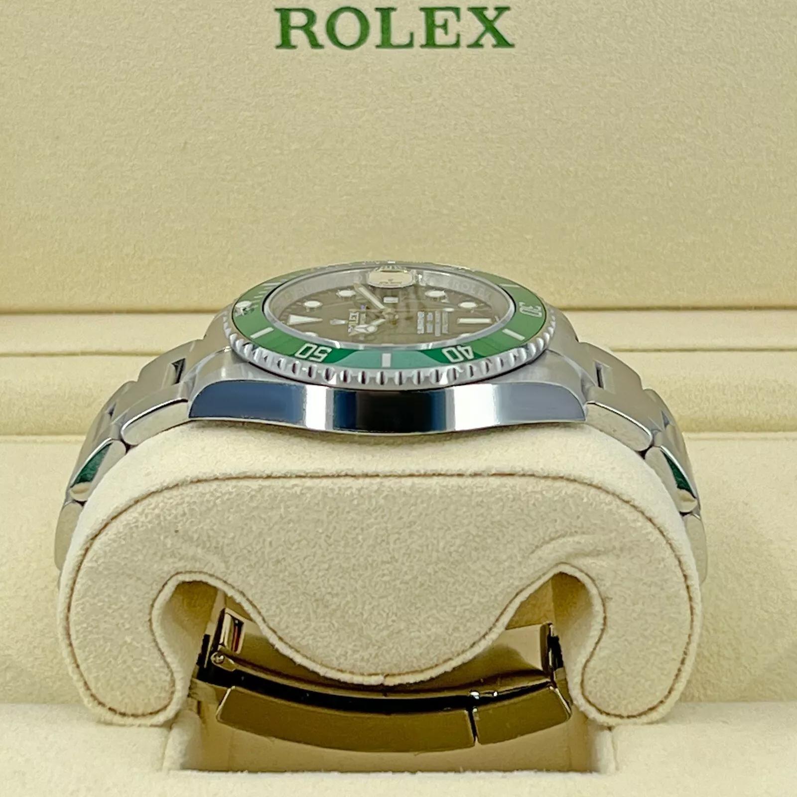Unworn Rolex Submariner Date Starbucks Reference# 126610LV, Complete set, 2025 For Sale 4