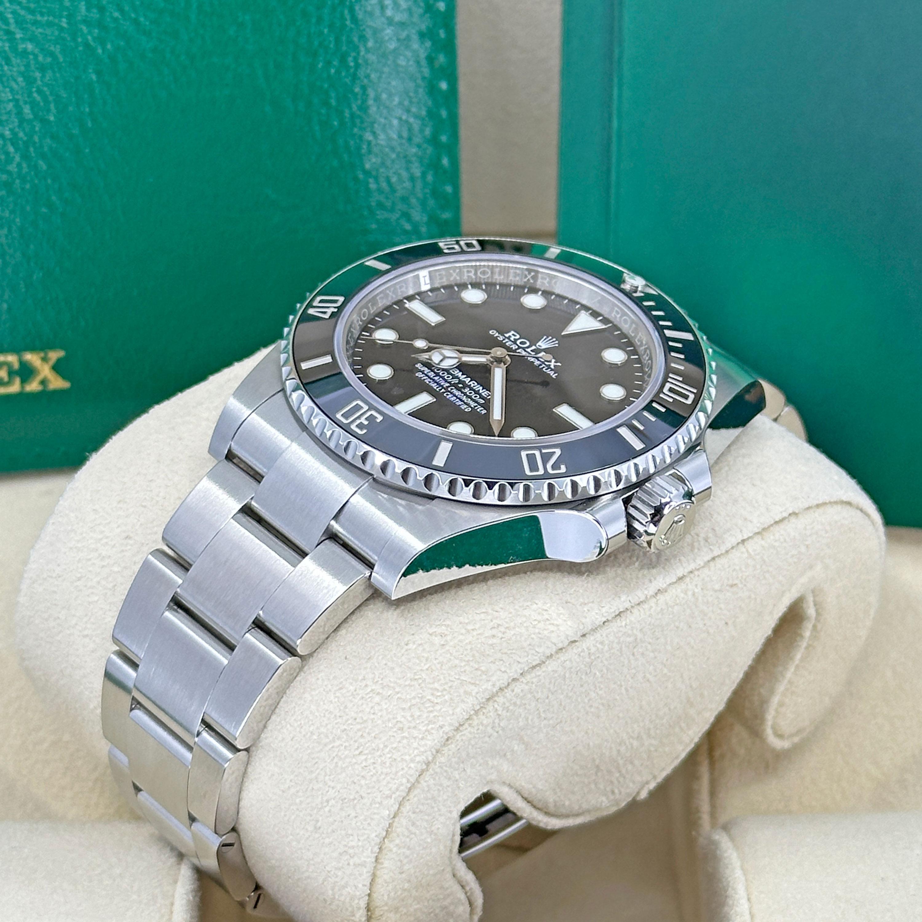 Women's or Men's Unworn Rolex Submariner No Date Reference# 124060, Complete set, 2025 For Sale