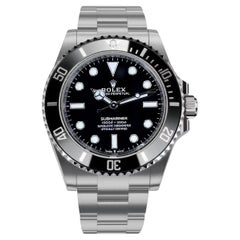 Unworn Rolex Submariner No Date Reference# 124060, Complete set, 2025