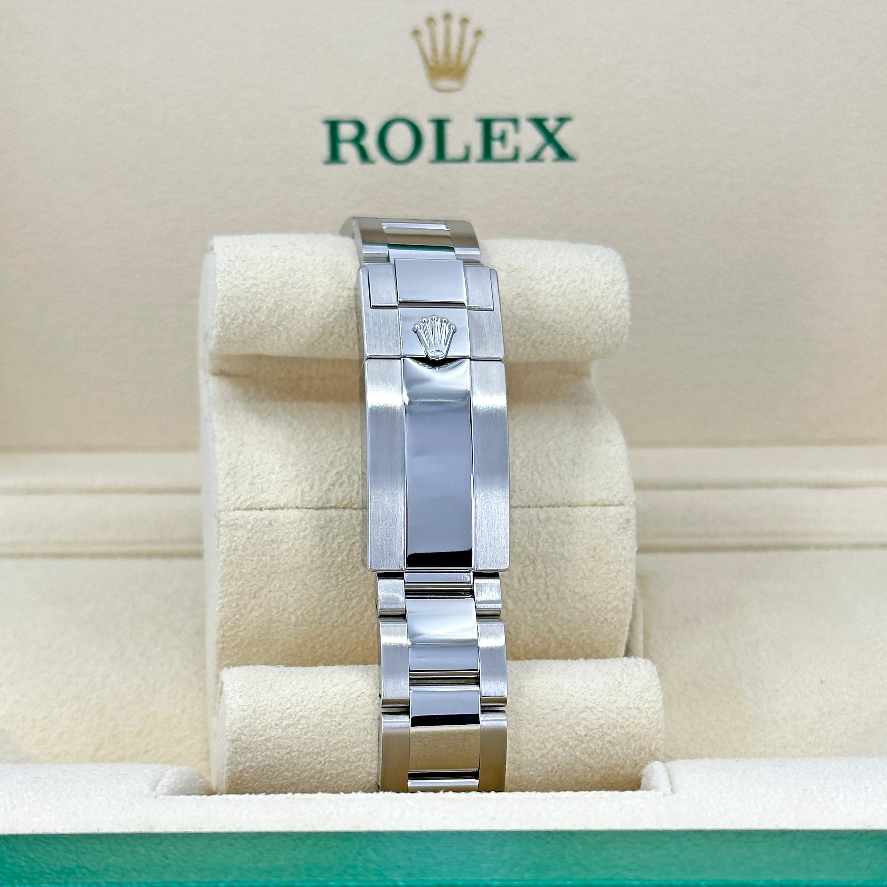 Rolex Yacht-Master 37 non indossato, referenza 268622, set completo, 2025 in vendita 4