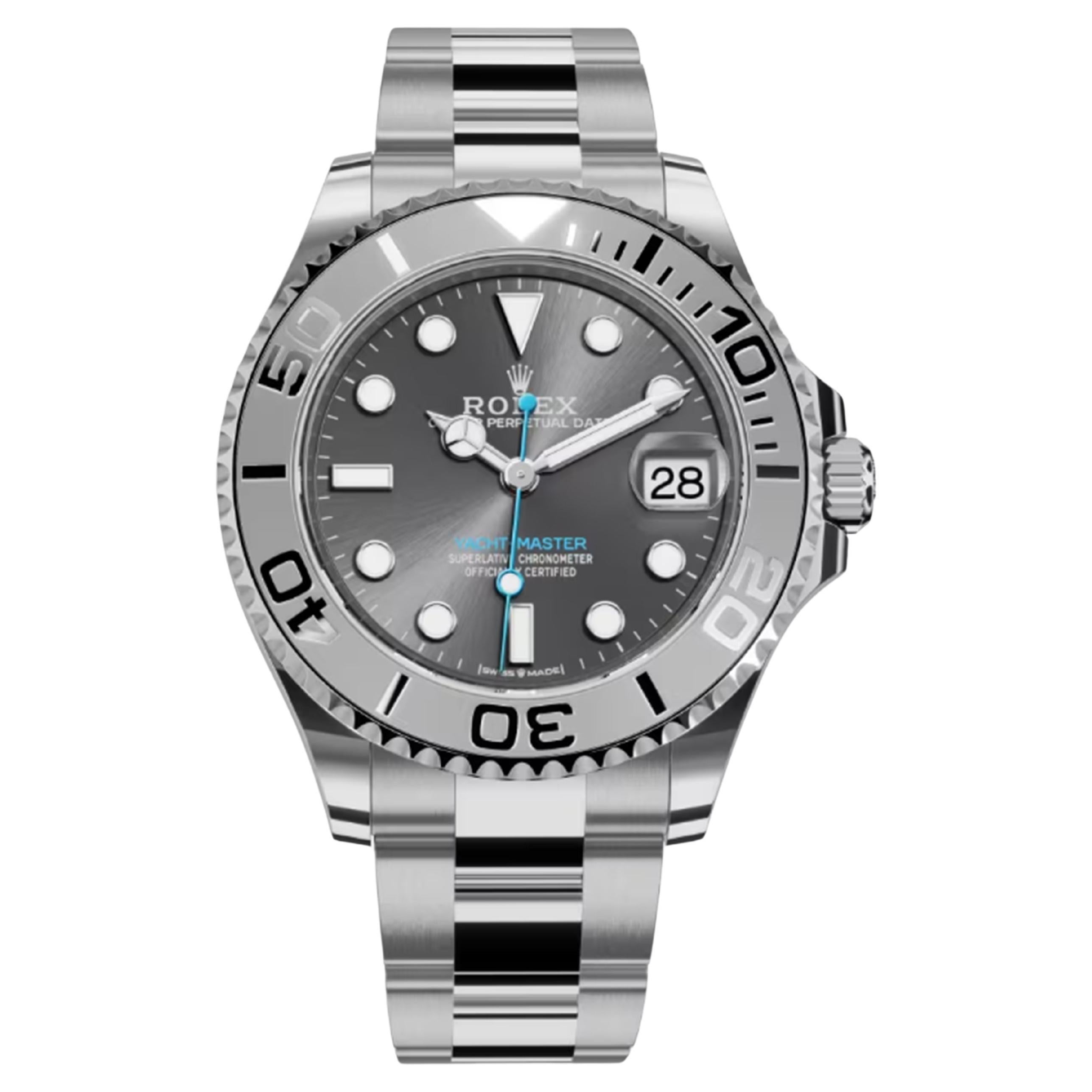 Rolex Yacht-Master 37 non indossato, referenza 268622, set completo, 2025