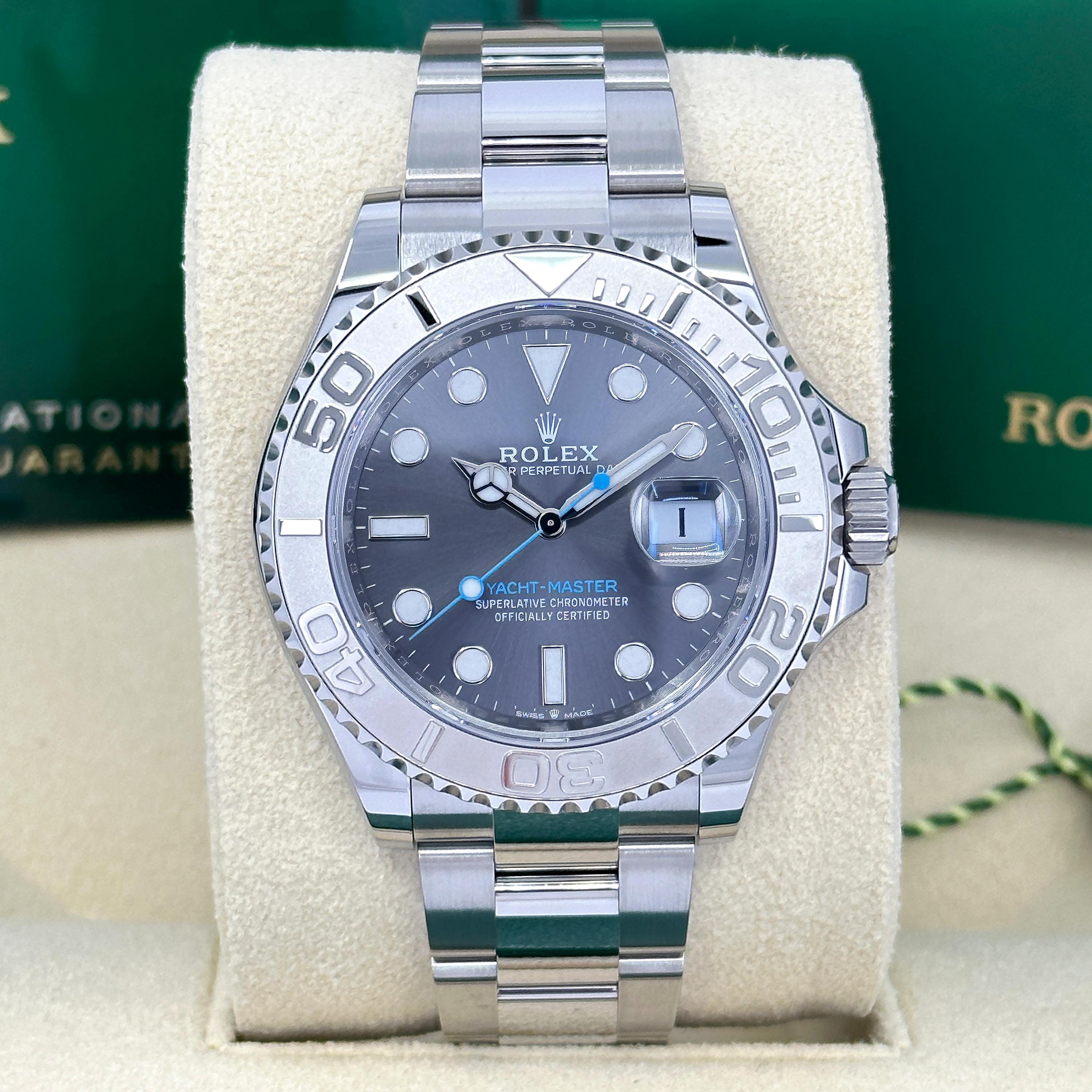 Rolex Yacht-Master 40 sin usar Referencia# 126622, Juego completo, 2025 en Nuevo estado para la venta en New York, NY