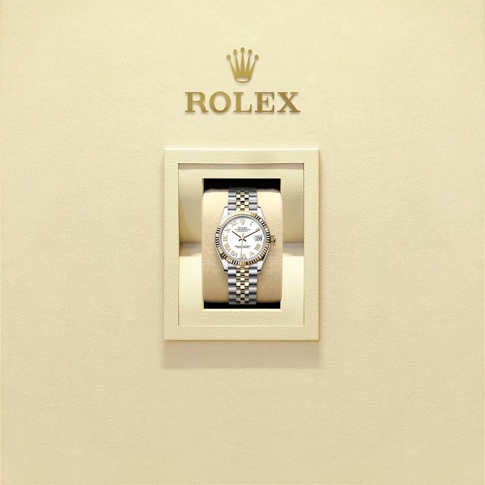 Ungetragene RolexDatejust 31 White Jubilee Reference# 278273, Komplettset, 2025 im Angebot 1