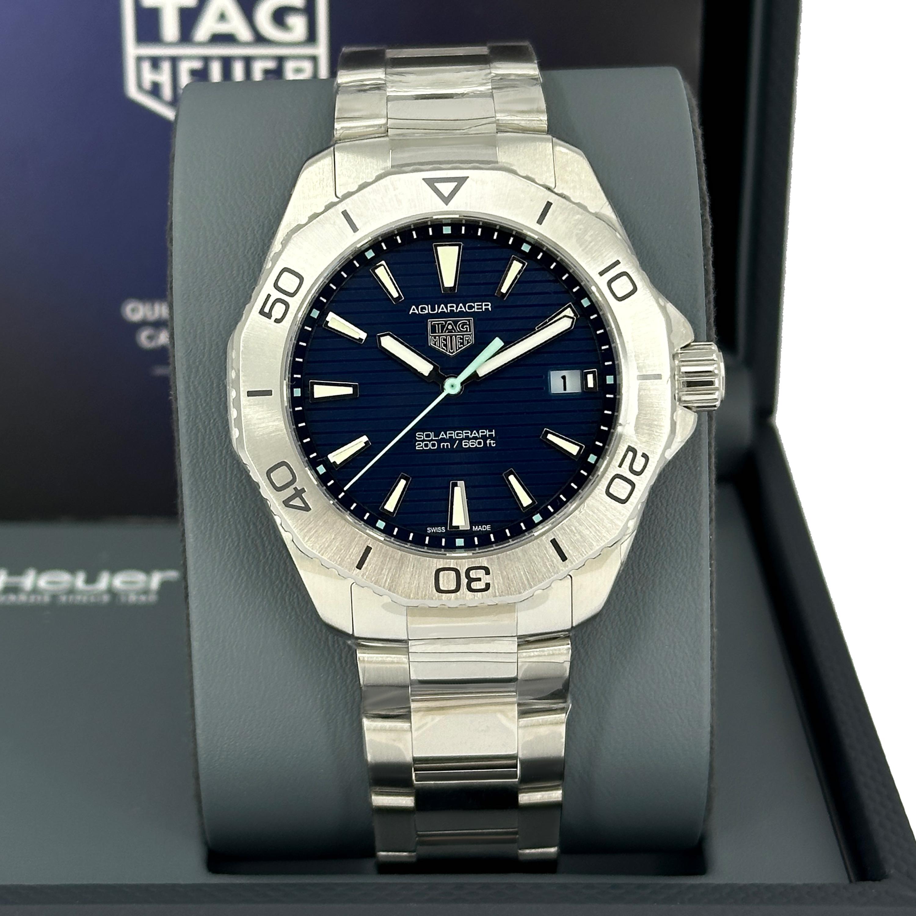Ungetragene TAG Heuer Aquaracer Referenznummer WBP1113.BA0000, Komplettset, 2025 im Angebot 10