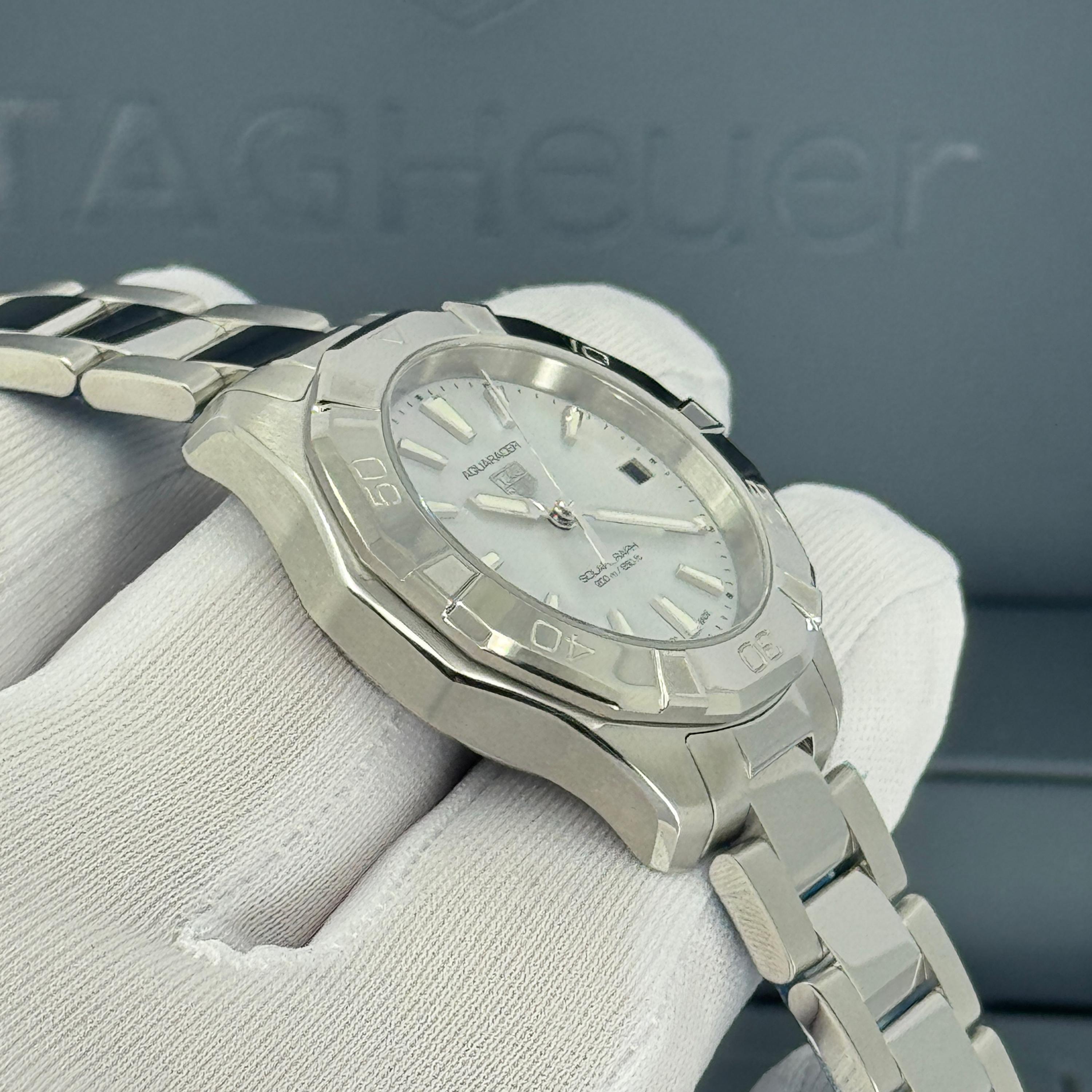 Ungetragene TAG Heuer Aquaracer Referenznummer WBP1312.BA0005, Komplettset, 2025 im Angebot 11