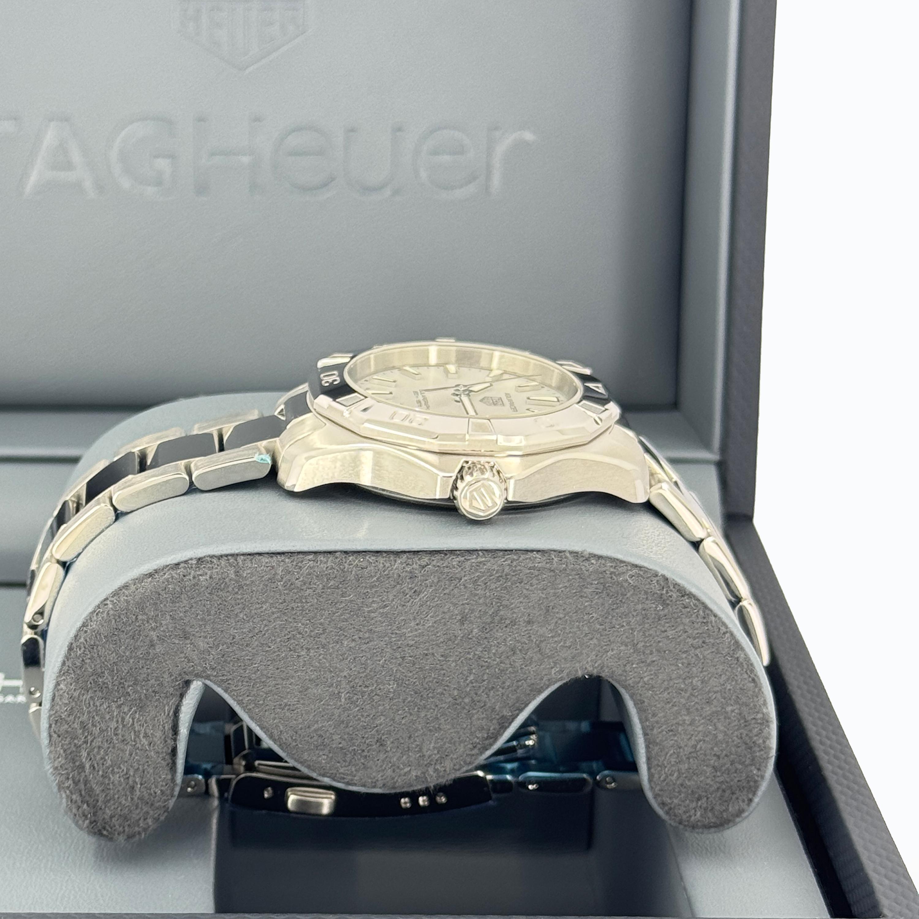 Ungetragene TAG Heuer Aquaracer Referenznummer WBP1312.BA0005, Komplettset, 2025 im Angebot 3