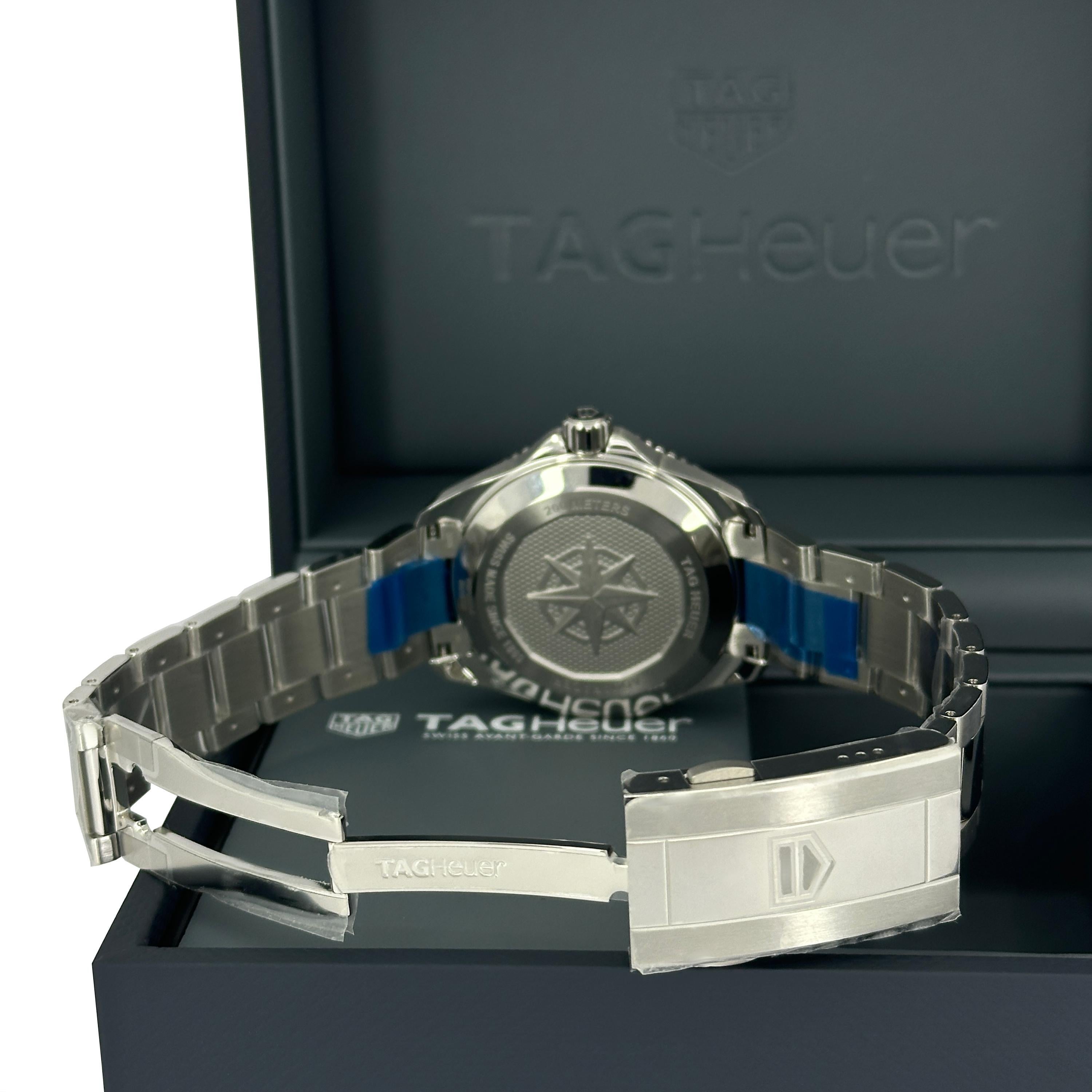 TAG Heuer Aquaracer sin usar Referencia# WBP2111.BA0627, Juego completo, 2025 en venta 7