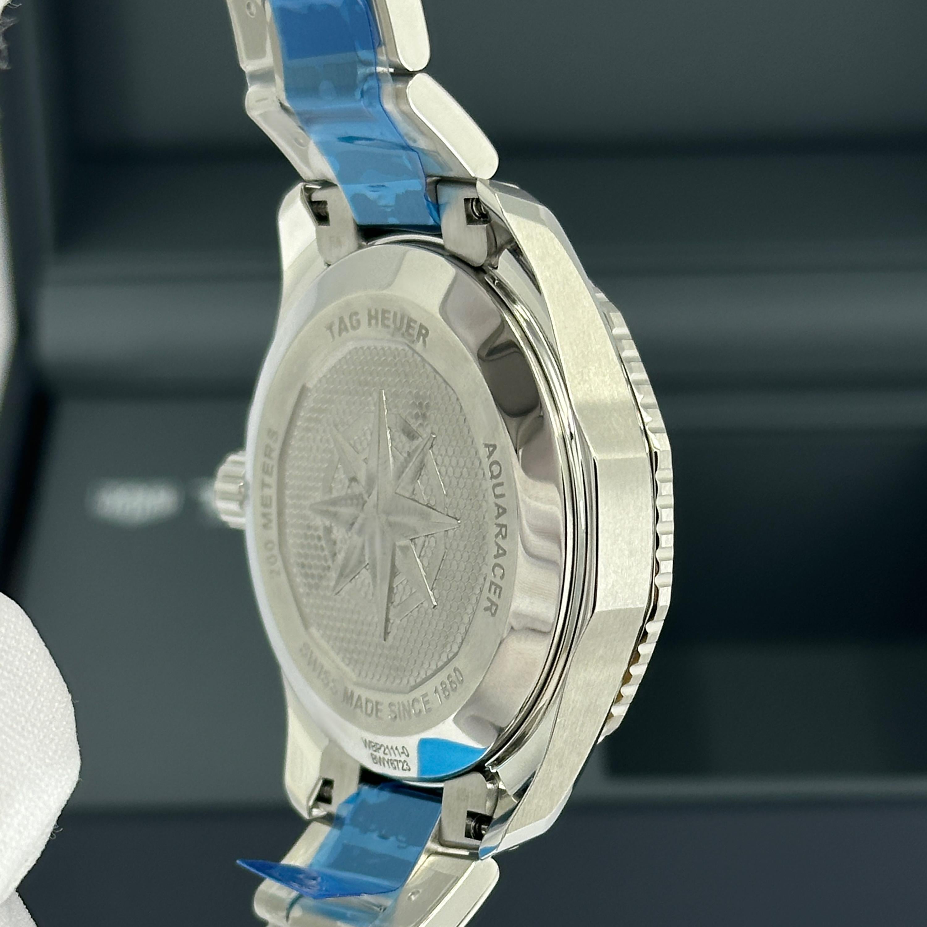 TAG Heuer Aquaracer sin usar Referencia# WBP2111.BA0627, Juego completo, 2025 en venta 11