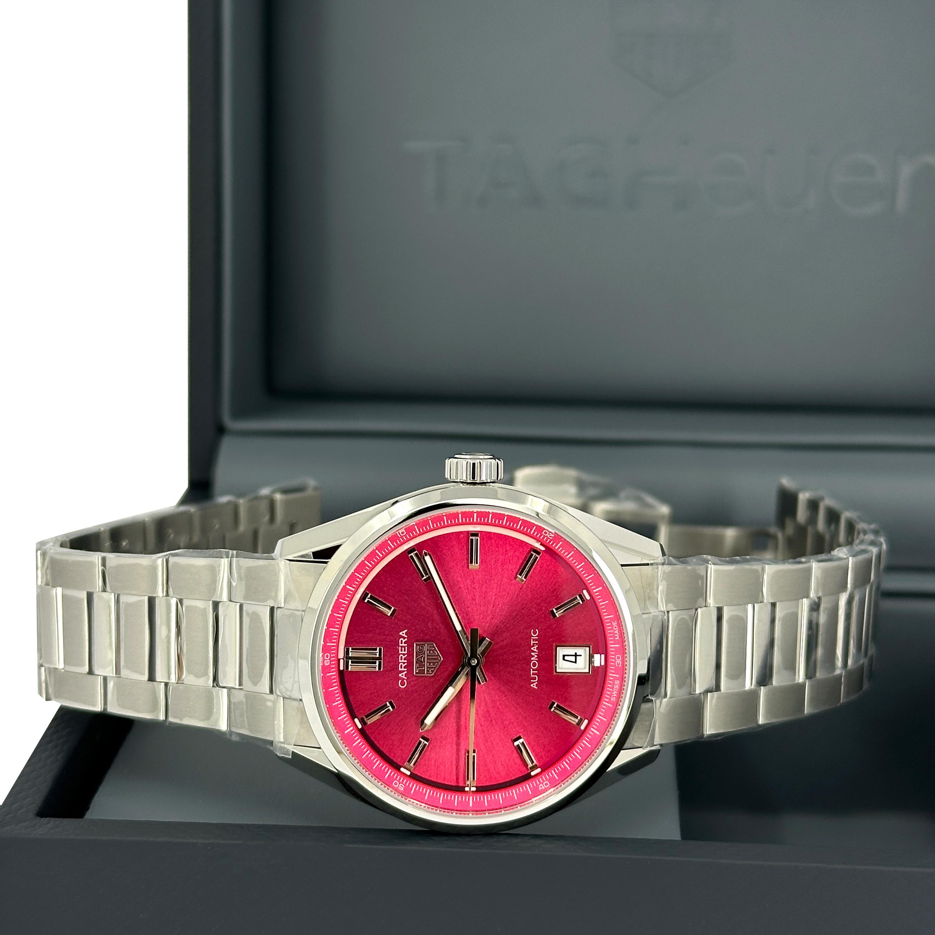 Neuf TAG Heuer Carrera Date Reference# WBN2313.BA0001, Set complet, 2025 en vente 6