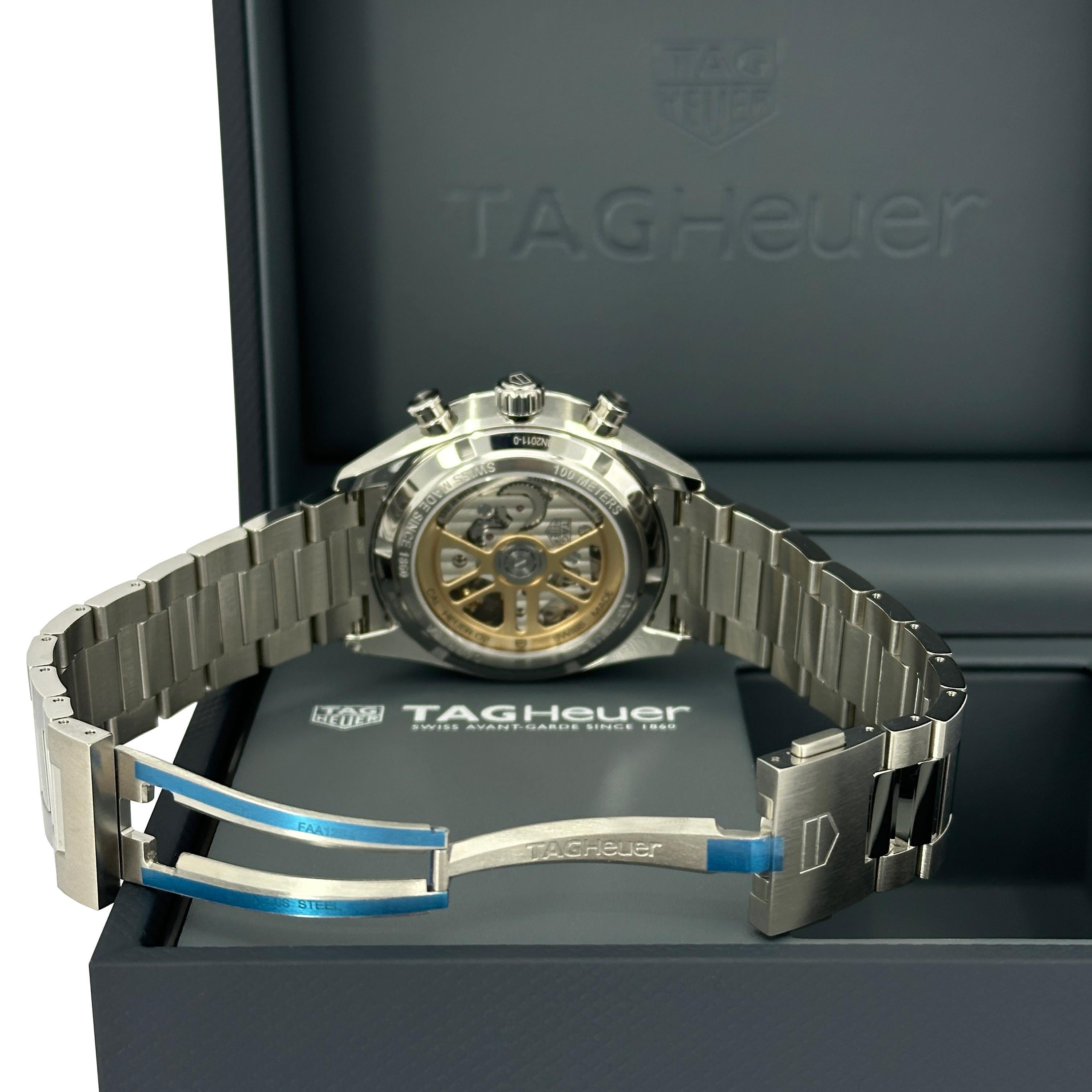 Neuf TAG Heuer Carrera Reference# CBN2011.BA0642, Set complet, 2025 en vente 6