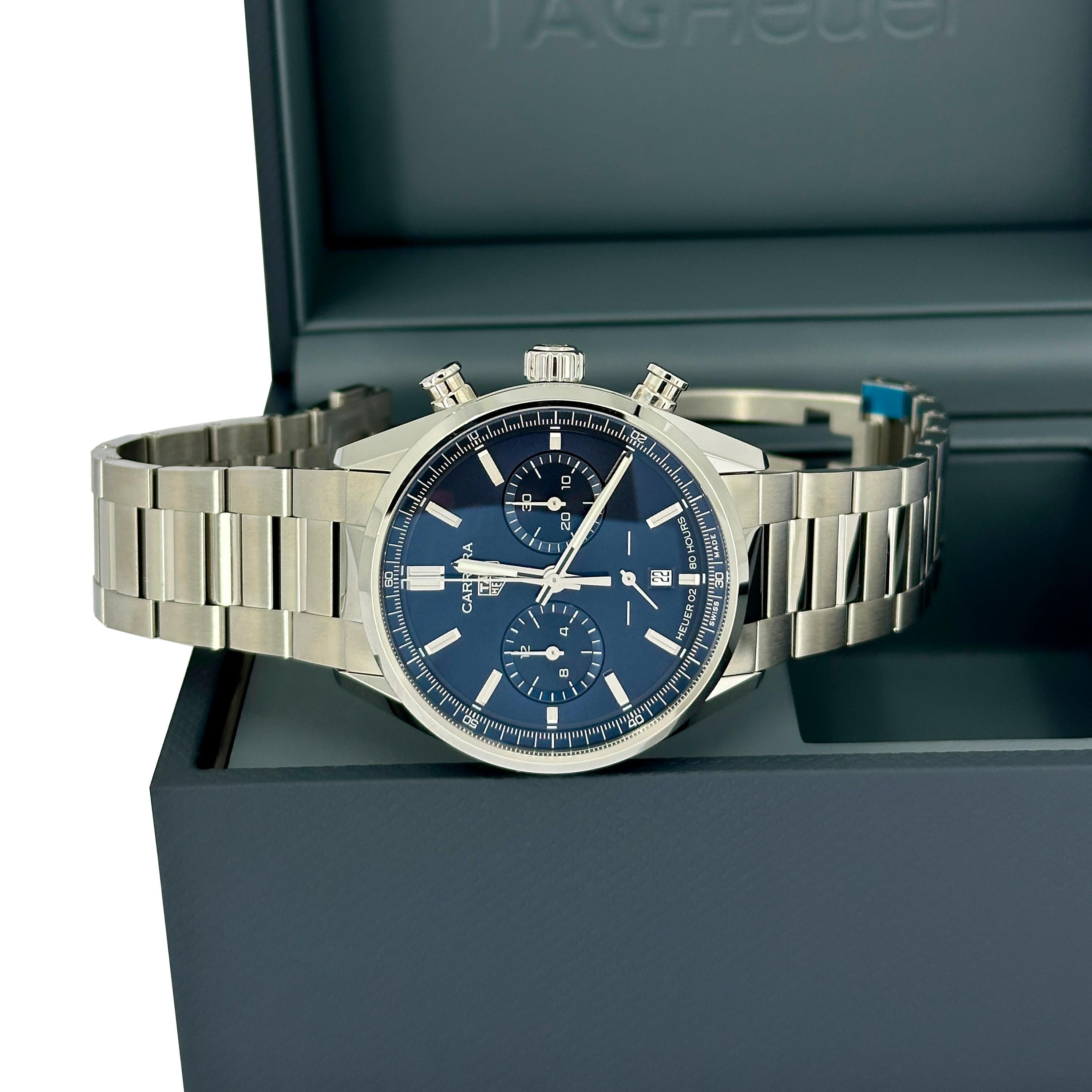 Neuf TAG Heuer Carrera Reference# CBN2011.BA0642, Set complet, 2025 en vente 7