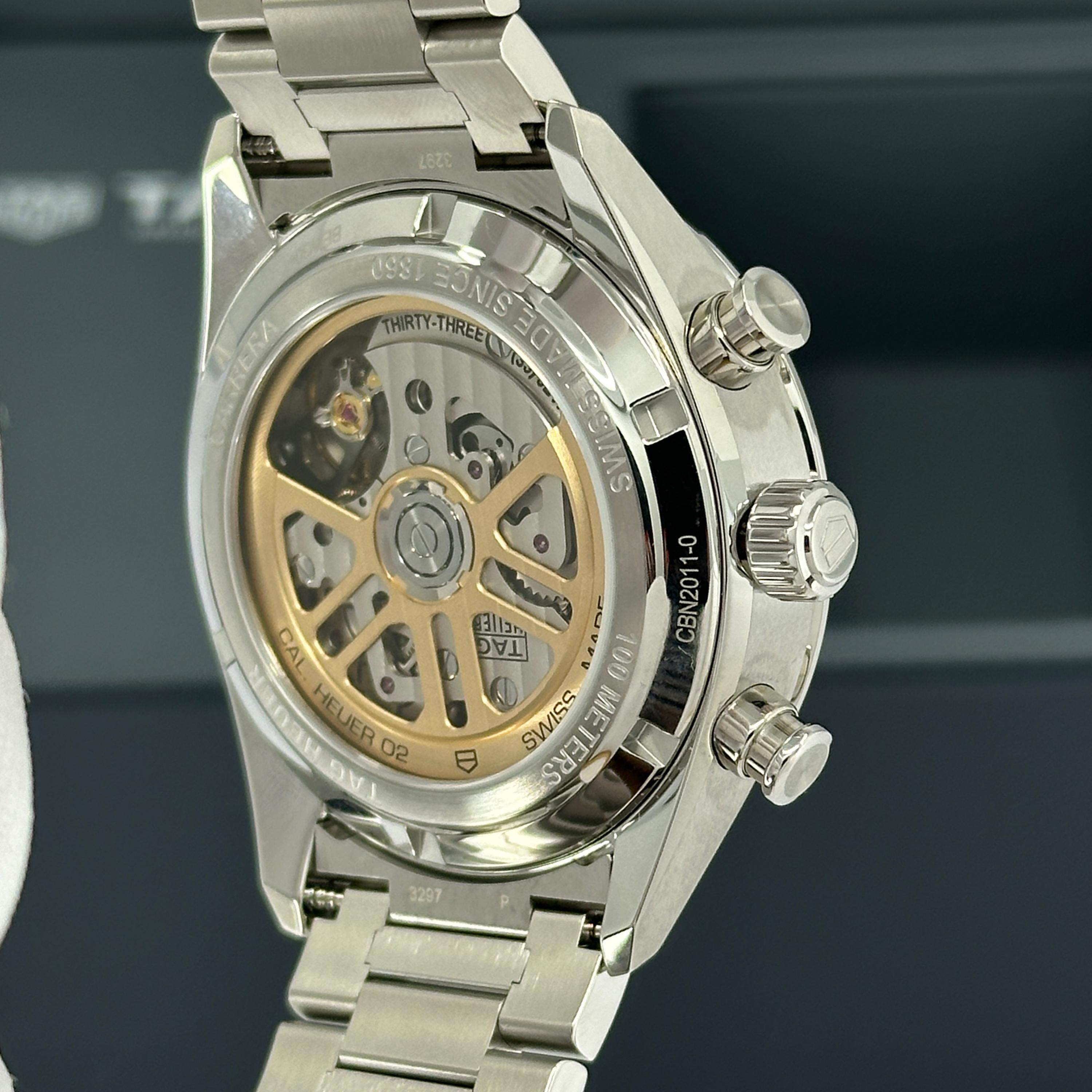 Neuf TAG Heuer Carrera Reference# CBN2011.BA0642, Set complet, 2025 en vente 11