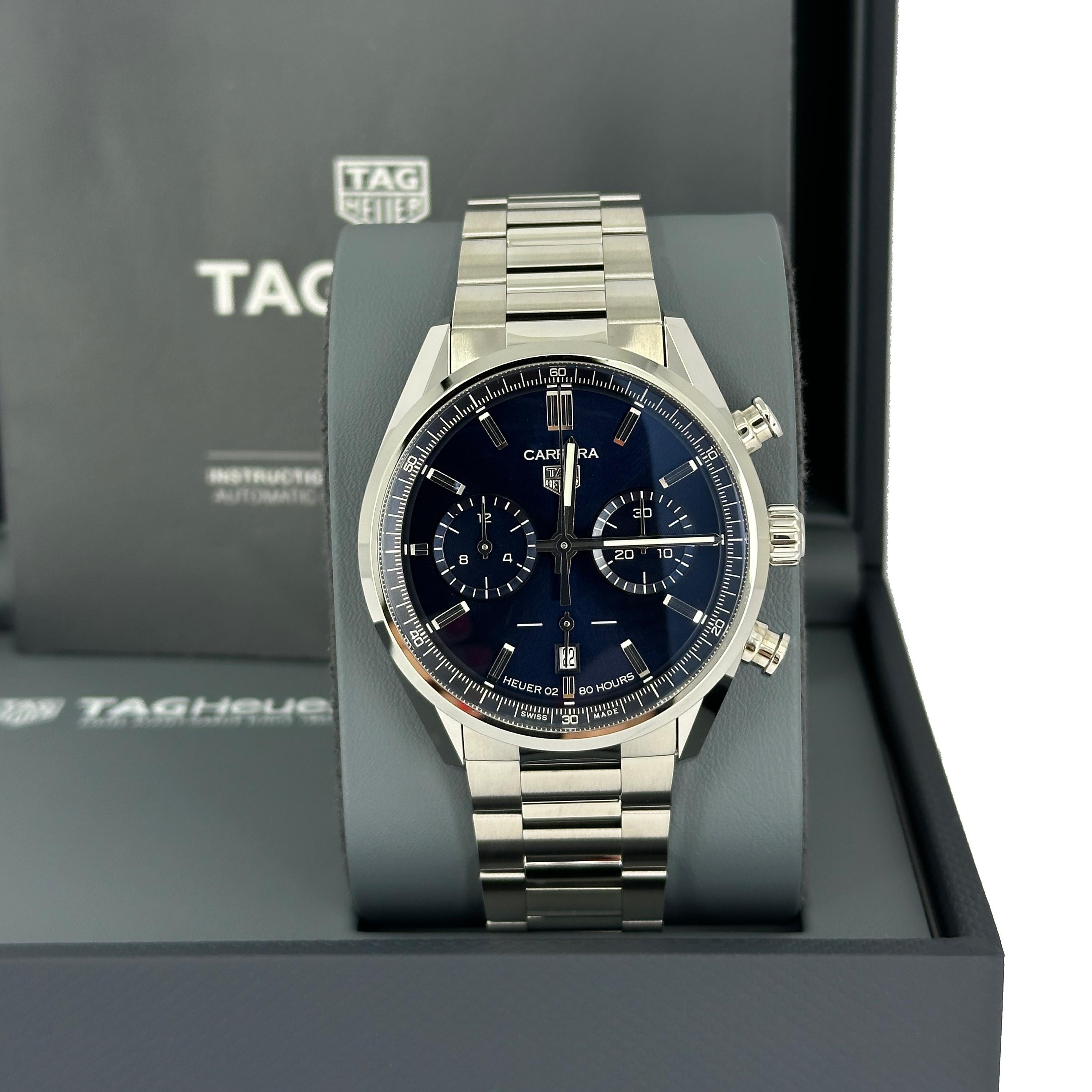 Neuf TAG Heuer Carrera Reference# CBN2011.BA0642, Set complet, 2025 Neuf - En vente à New York, NY