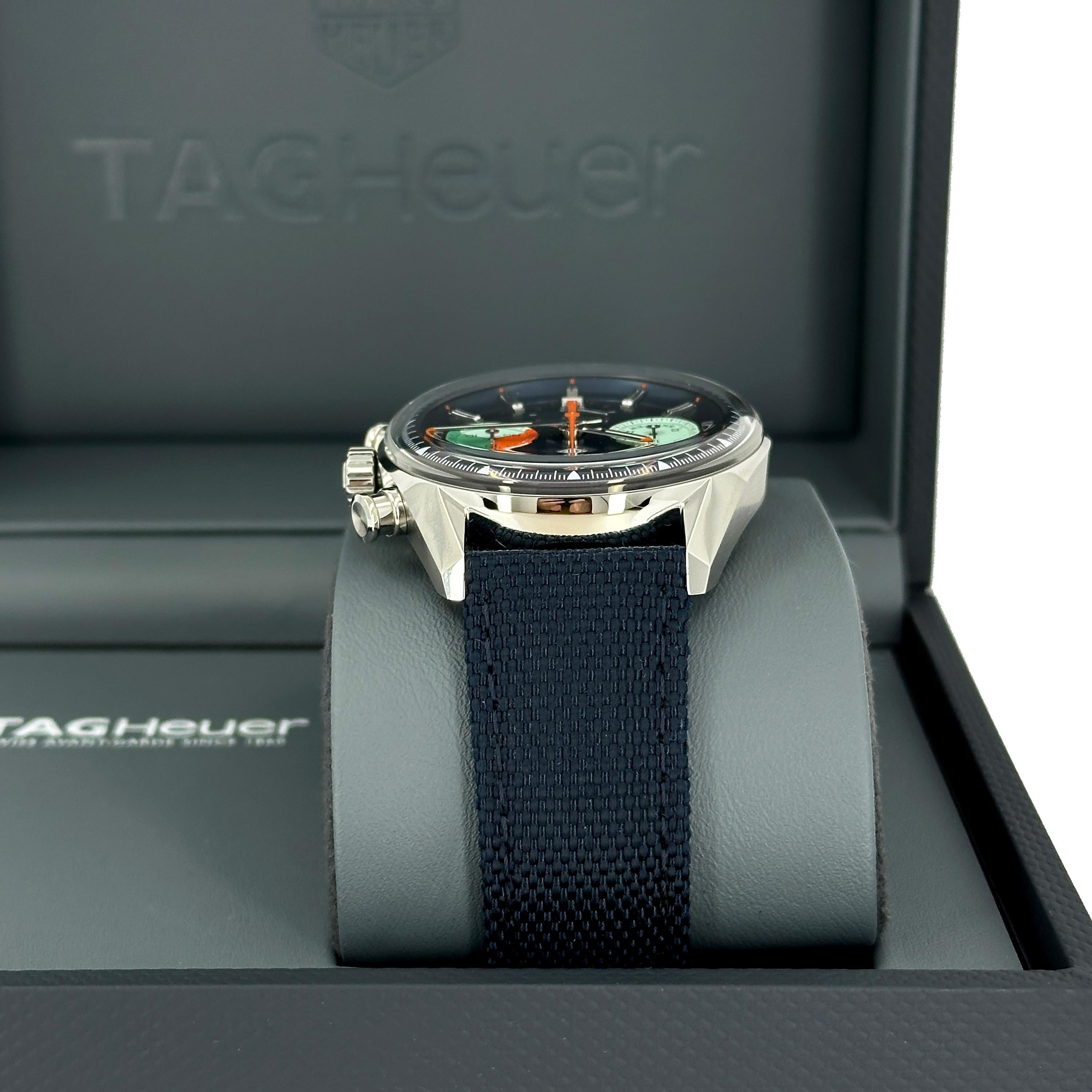 Ungetragene TAG Heuer Carrera Referenznummer CBS2213.FN6002, Komplettset, 2025 im Angebot 1