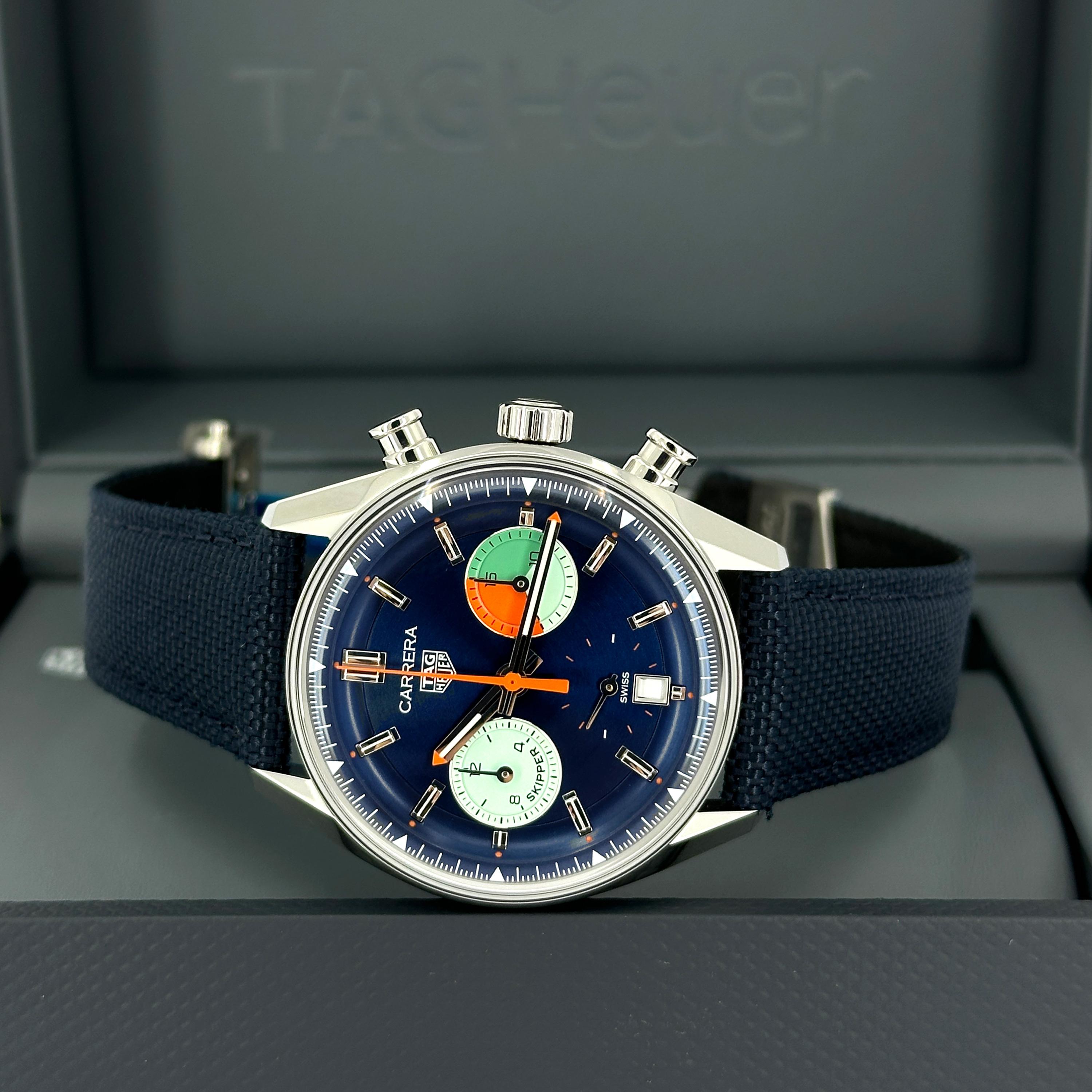 Ungetragene TAG Heuer Carrera Referenznummer CBS2213.FN6002, Komplettset, 2025 im Angebot 5