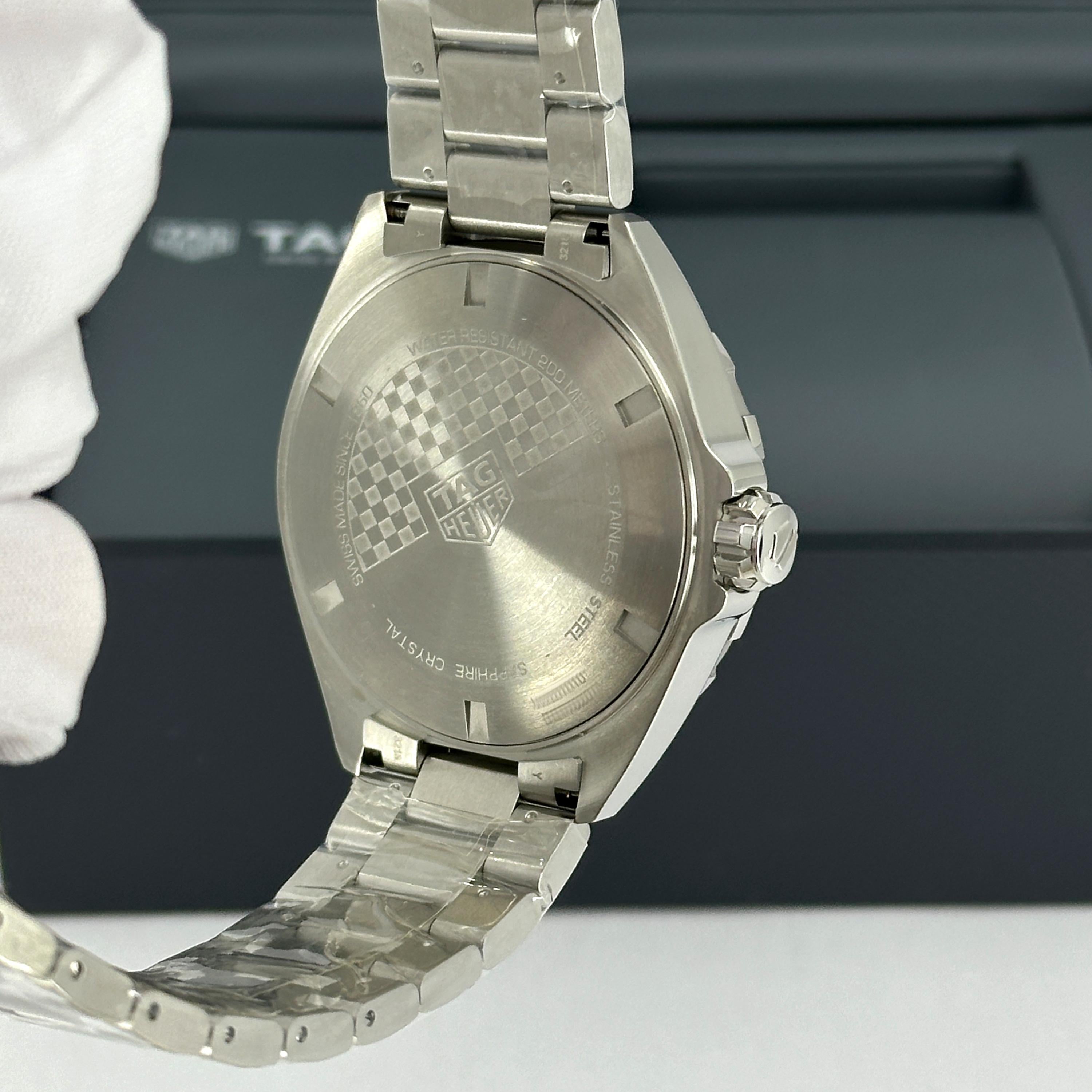 Ungetragene TAG Heuer Formula 1 Date Referenznummer WAZ1010.BA0842, Komplettset, 2025 im Angebot 10