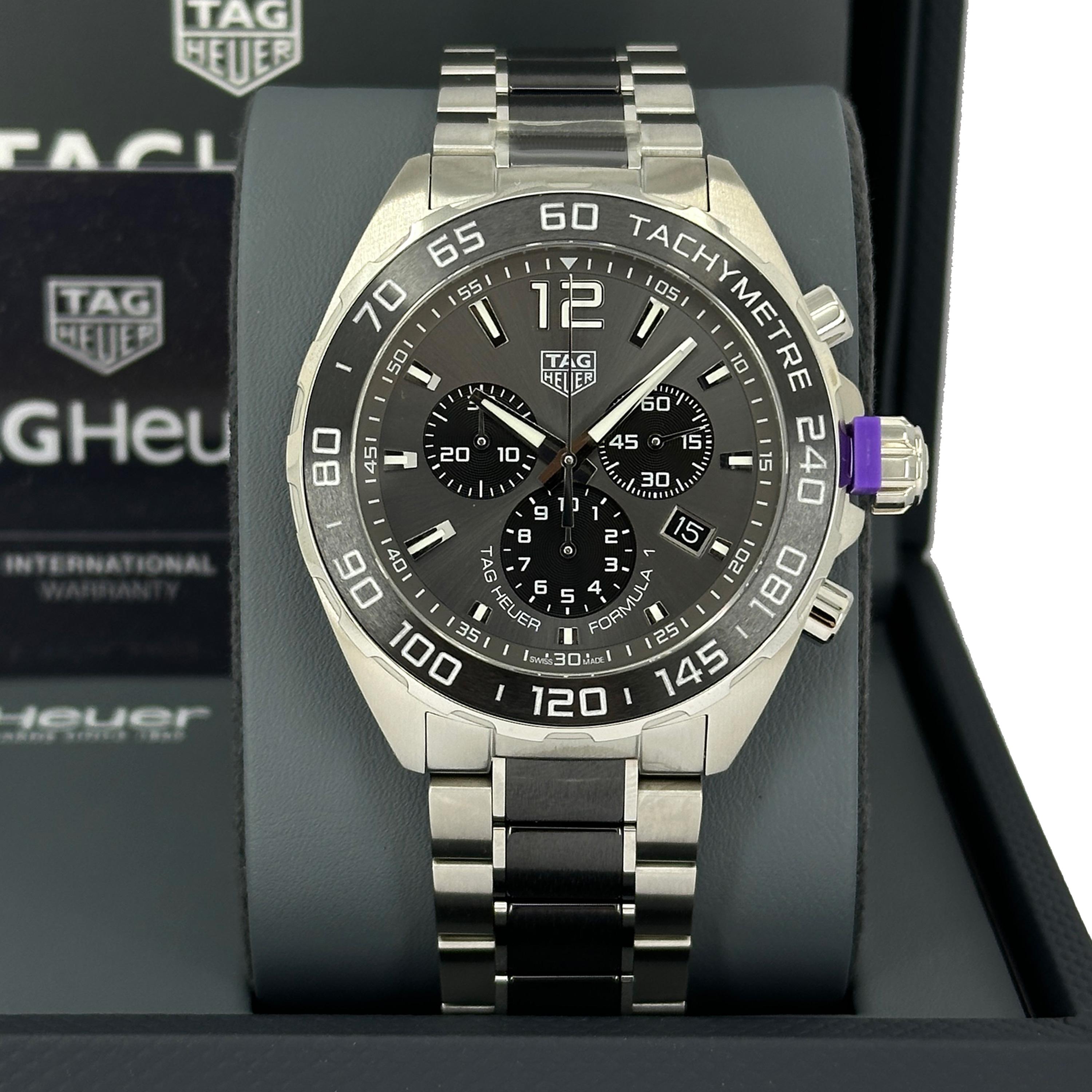 Neuf TAG Heuer Formula 1 Reference# CAZ1011.BA0843, Set complet, 2025 en vente 14