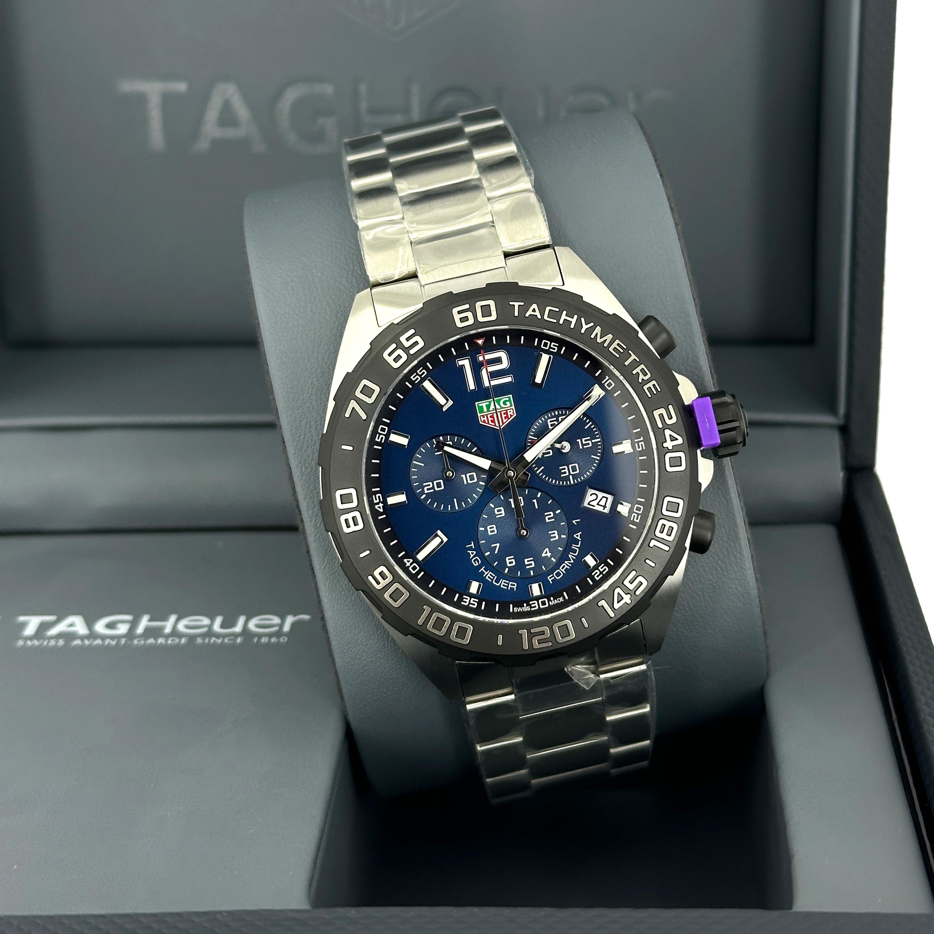 Neuf TAG Heuer Formula 1 Reference# CAZ101AV.BA0842, Set complet, 2025 en vente 5