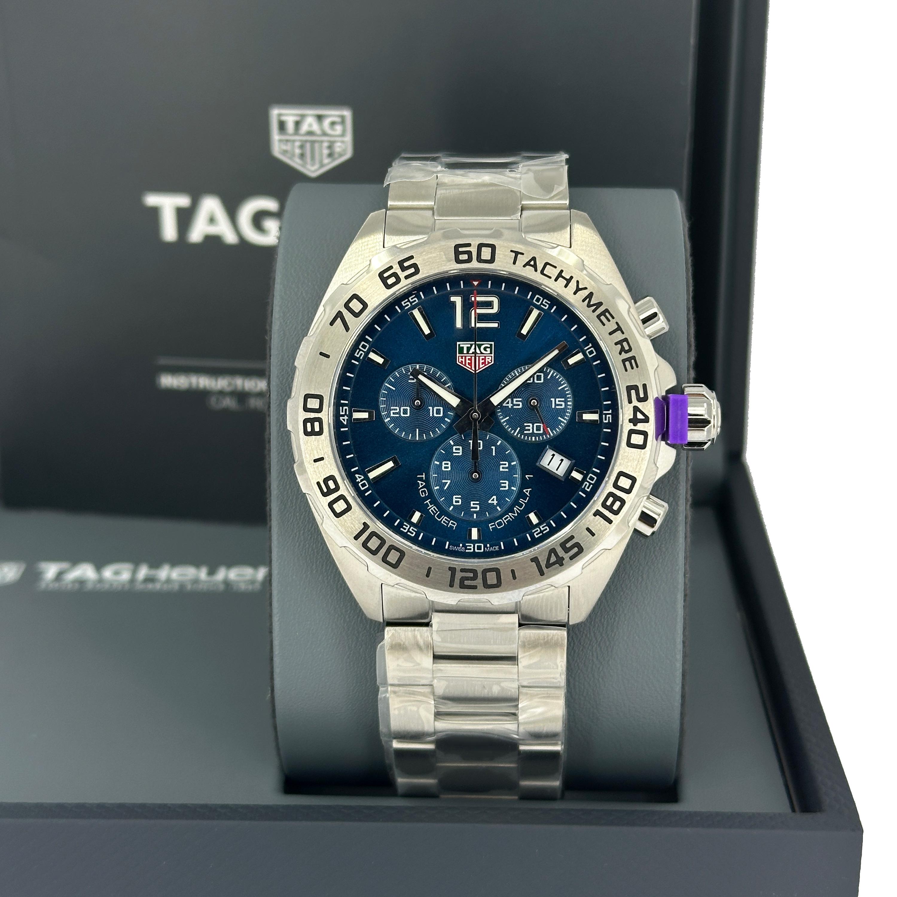 Ungetragene TAG Heuer Formula 1 Referenznummer CAZ101K.BA0842, Komplettset, 2025 im Angebot 9