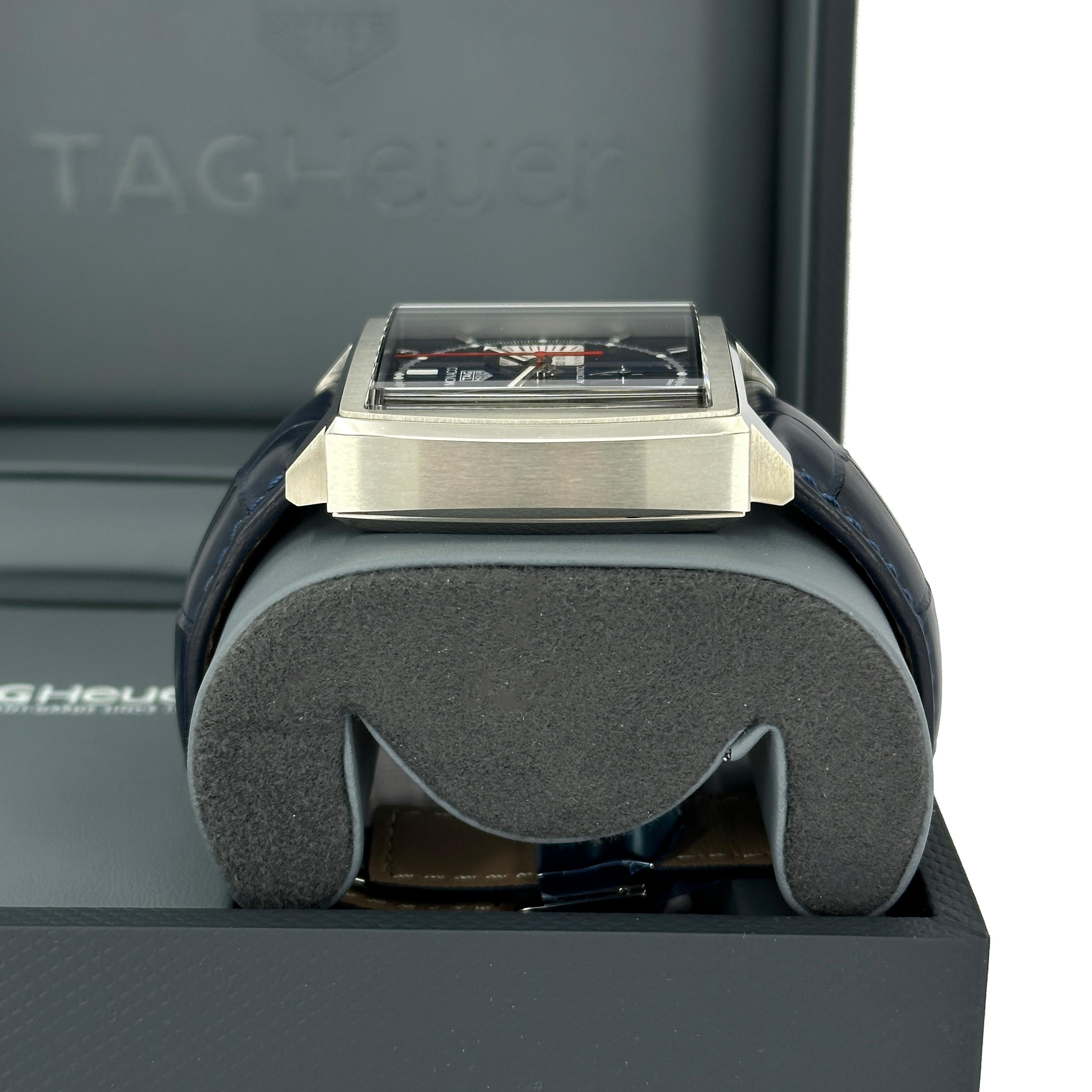 Ungetragener TAG Heuer Monaco Chronograph Referenz#CBL2111.FC6453, Komplettset, 2025 im Angebot 1