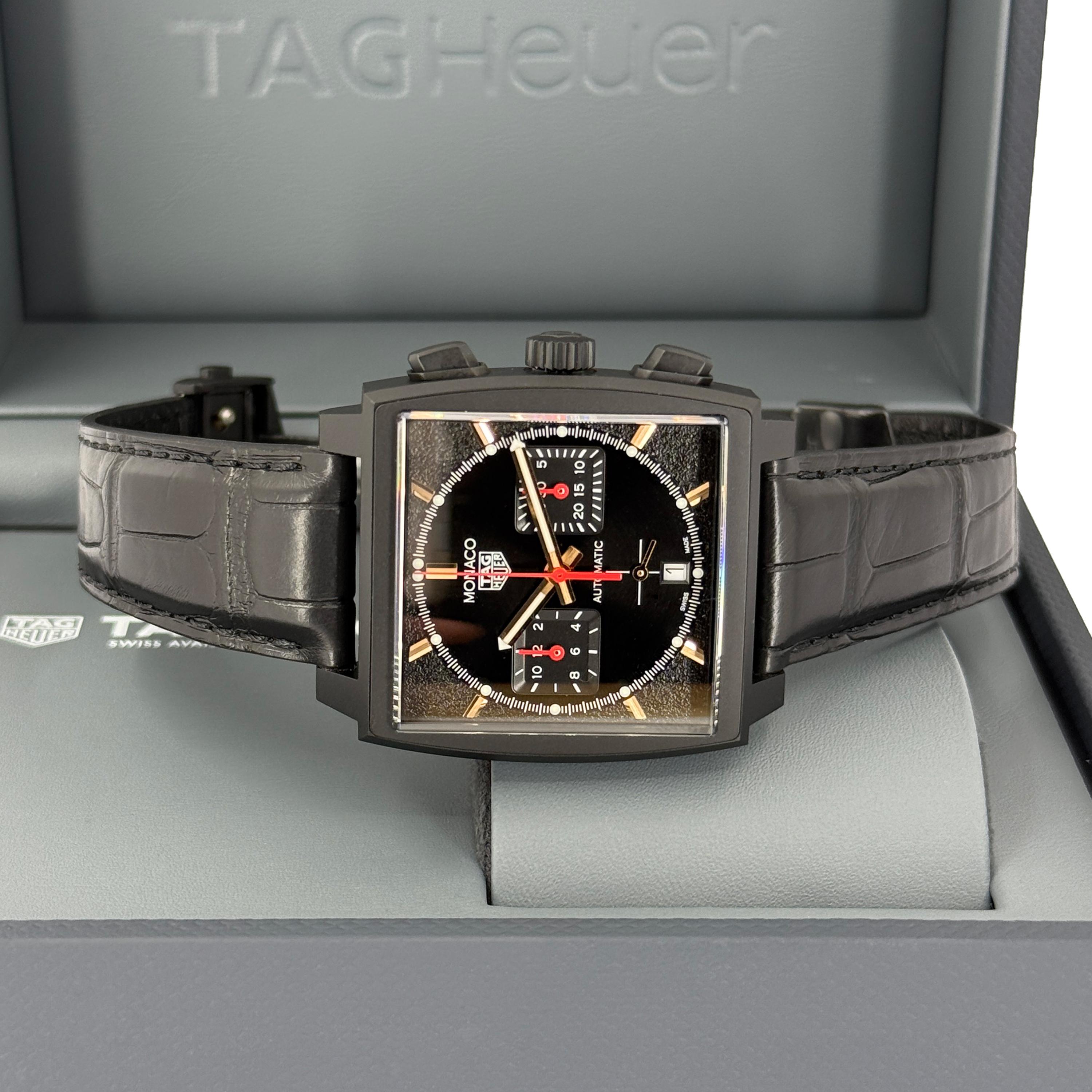Cronógrafo TAG Heuer Monaco sin usar Referencia#CBL2180.FC6497, Juego completo, 2025 en venta 7