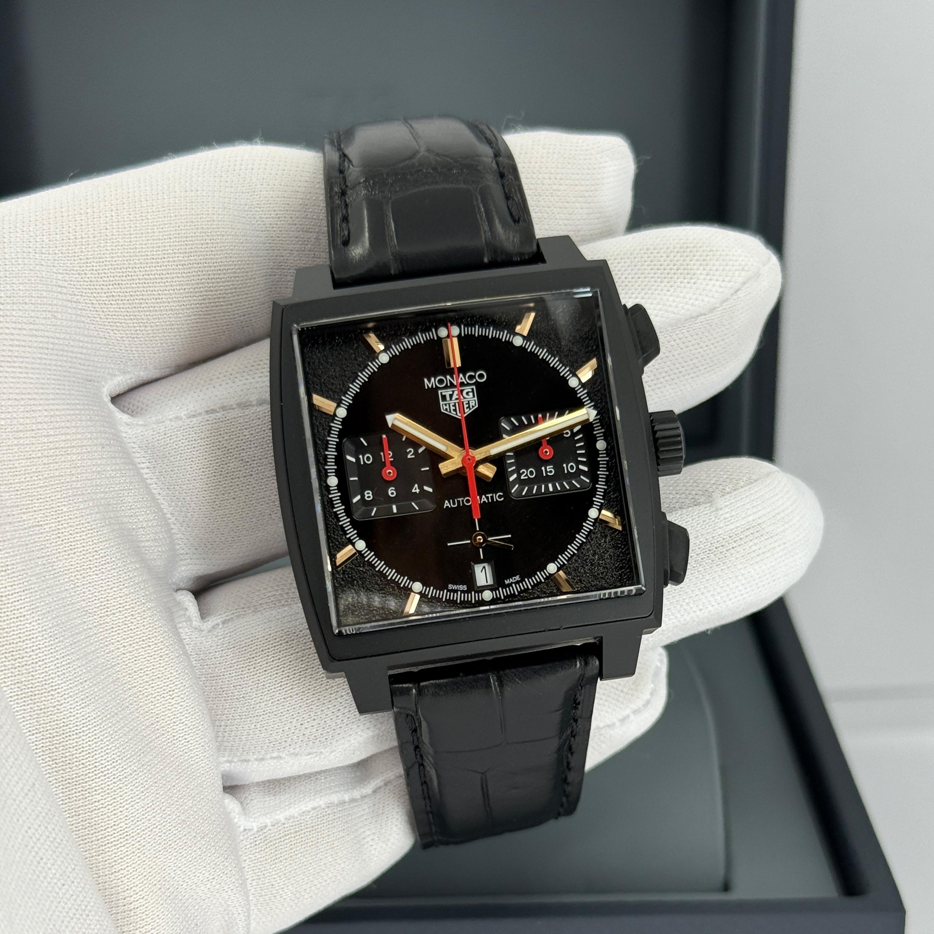Cronógrafo TAG Heuer Monaco sin usar Referencia#CBL2180.FC6497, Juego completo, 2025 en venta 8