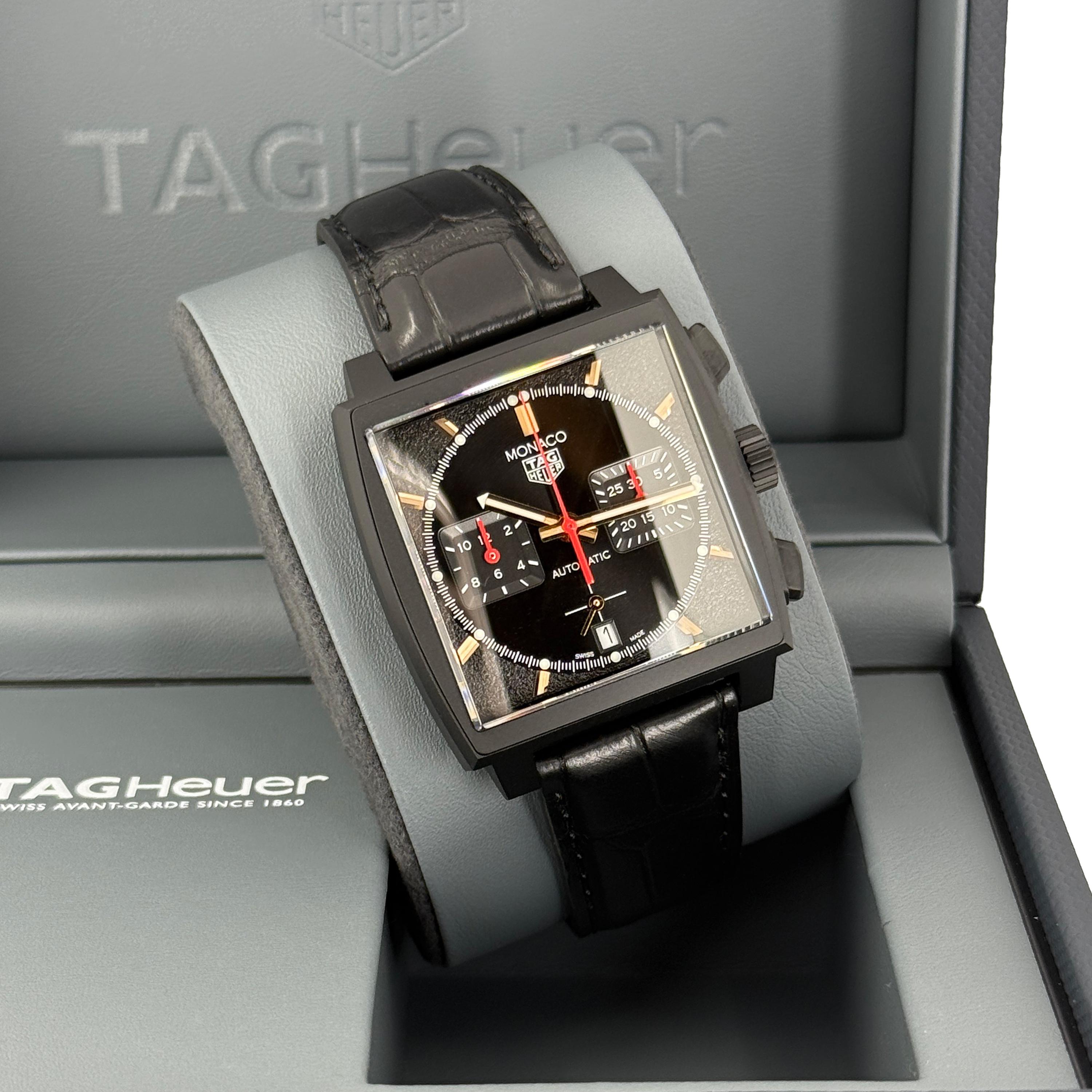 Cronógrafo TAG Heuer Monaco sin usar Referencia#CBL2180.FC6497, Juego completo, 2025 en venta 5