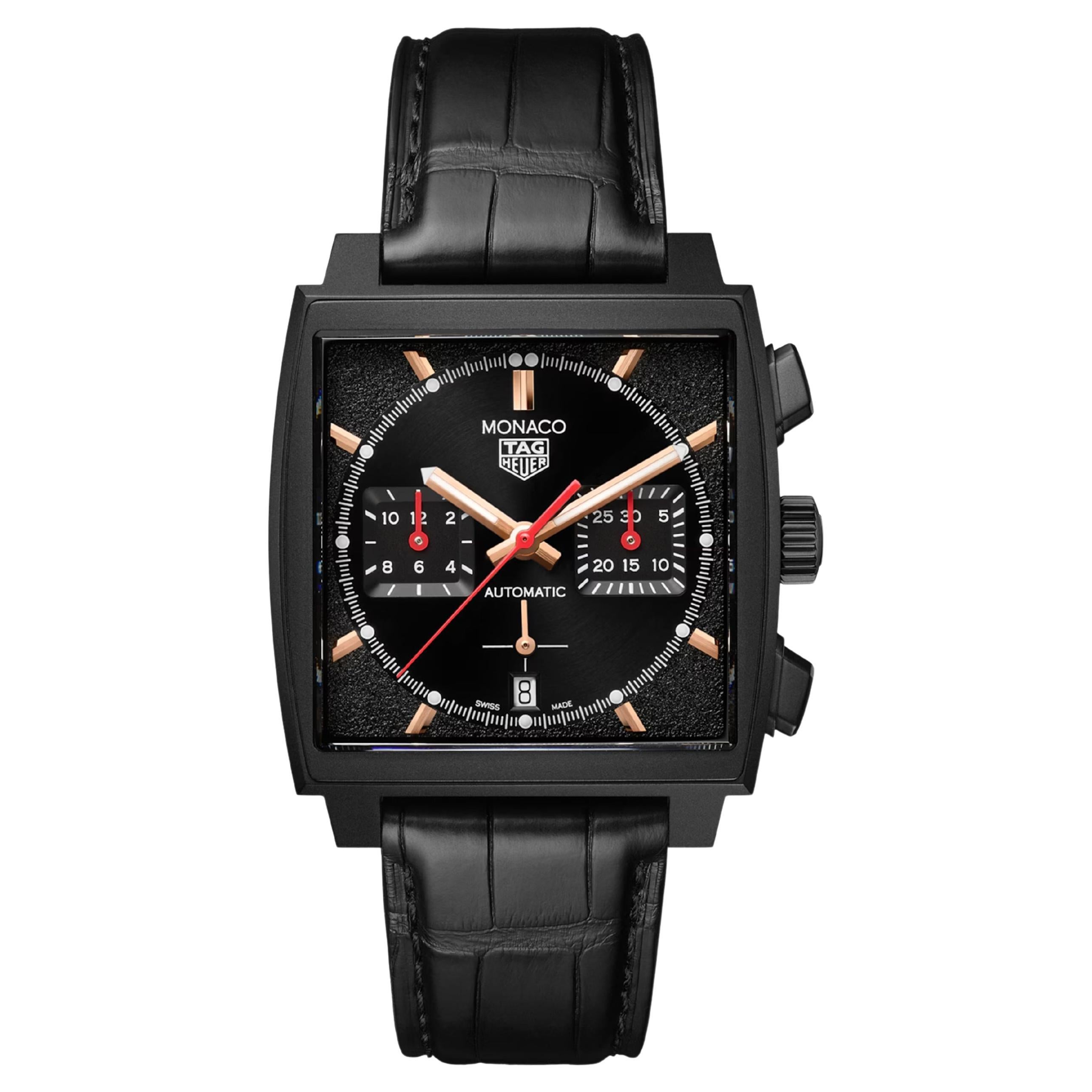 Ungetragener TAG Heuer Monaco Chronograph Referenz#CBL2180.FC6497, Komplettset, 2025