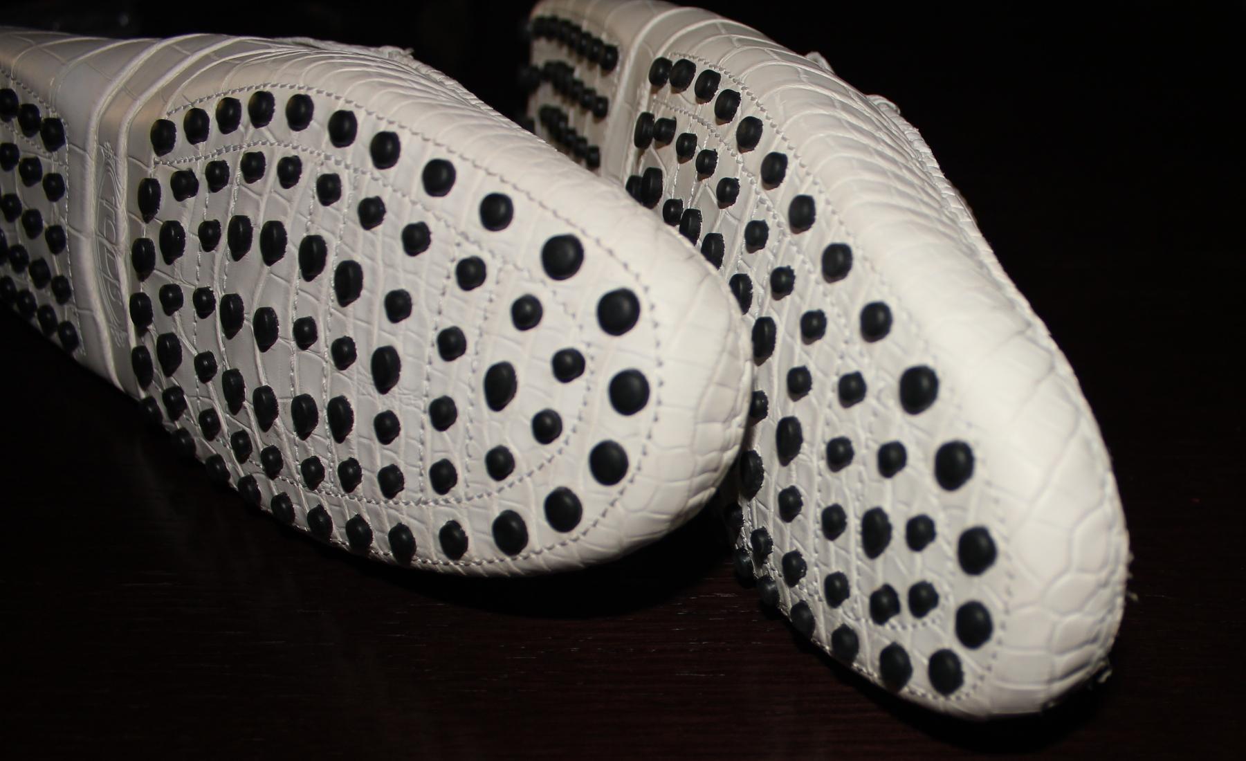 Tod's Mocasines Gommino Mocasines Mate Piel de Cocodrilo Alligator 10 en venta 6