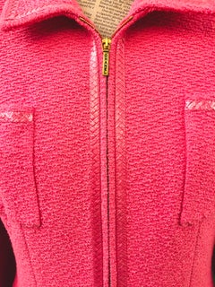 Unworn Vintage Chanel Spring 1995 Pink Jacket