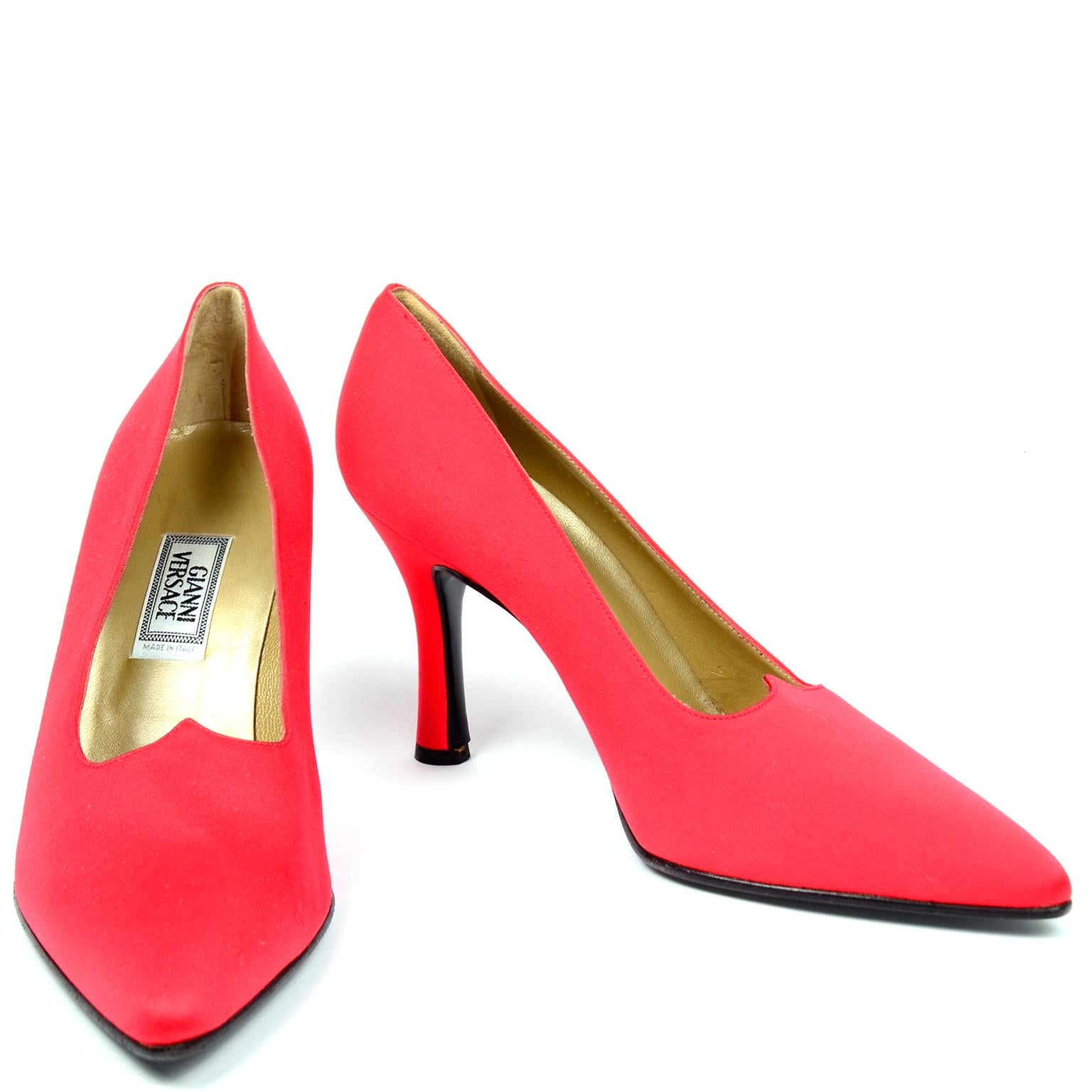 versace red heels
