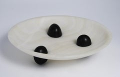 Uovo Bowl, Mexican White Onyx