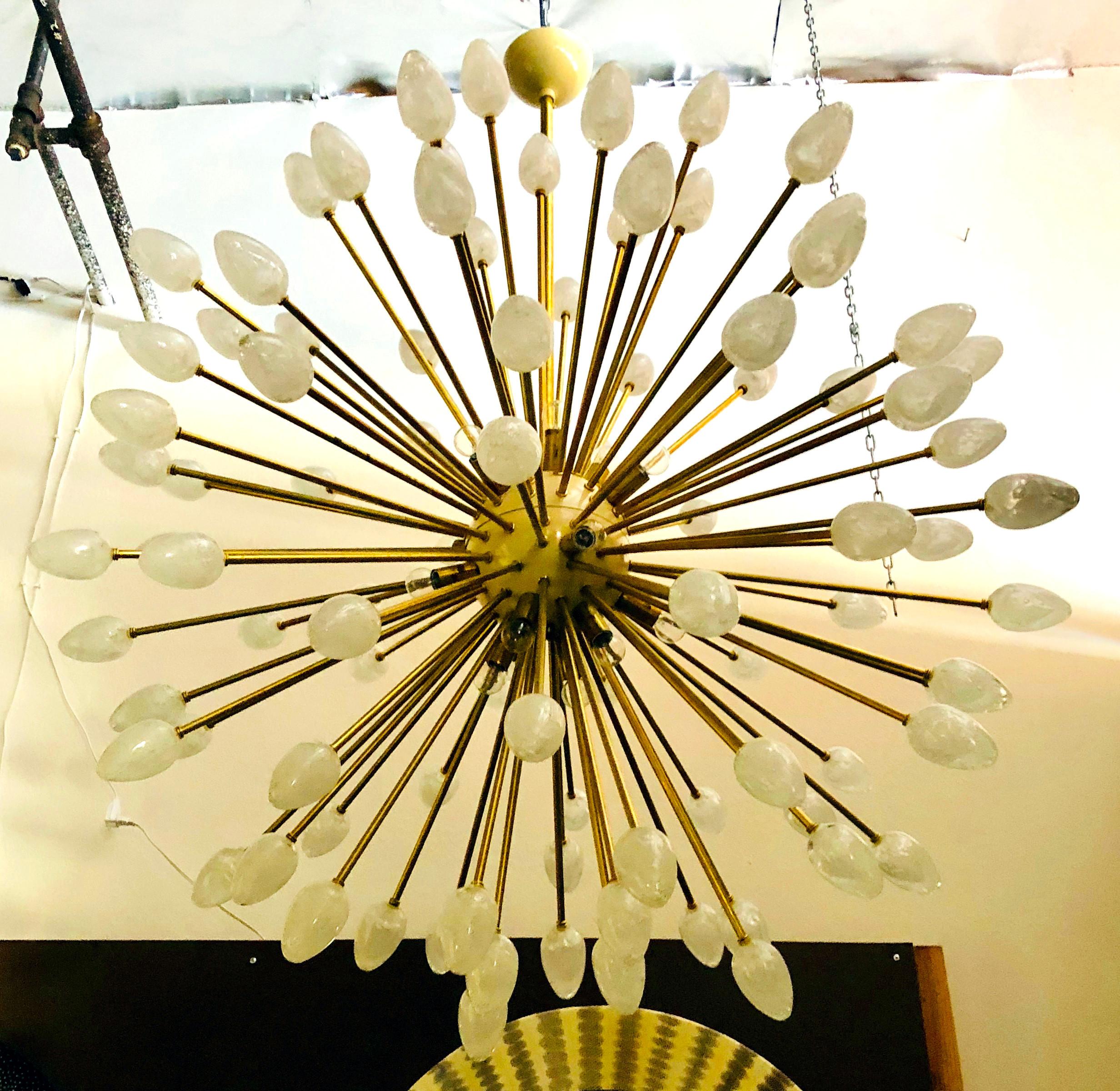 Modern Uovo Sputnik Chandelier by Fabio Ltd