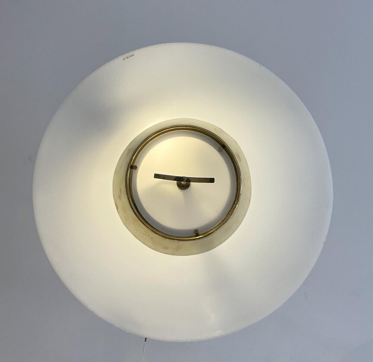 Up-and-Down Ceiling Light by Stilnovo, 1950s In Good Condition For Sale In Brussels, BE