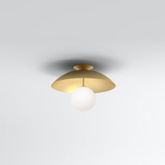 Up and Down With Tube Brass Ceiling Light II by Atelier Areti