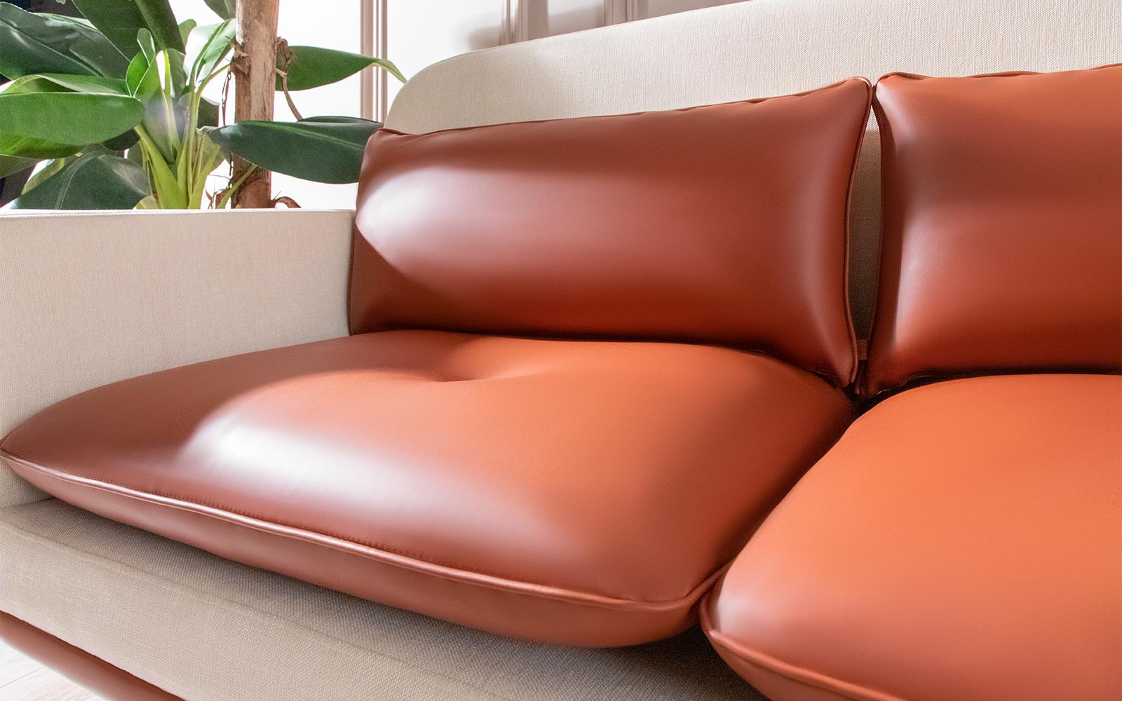 chocolate brown sofa set