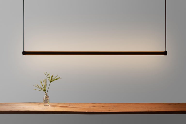 Customizable Up and Down Pendant Contemporary Minimal LED Linear ...