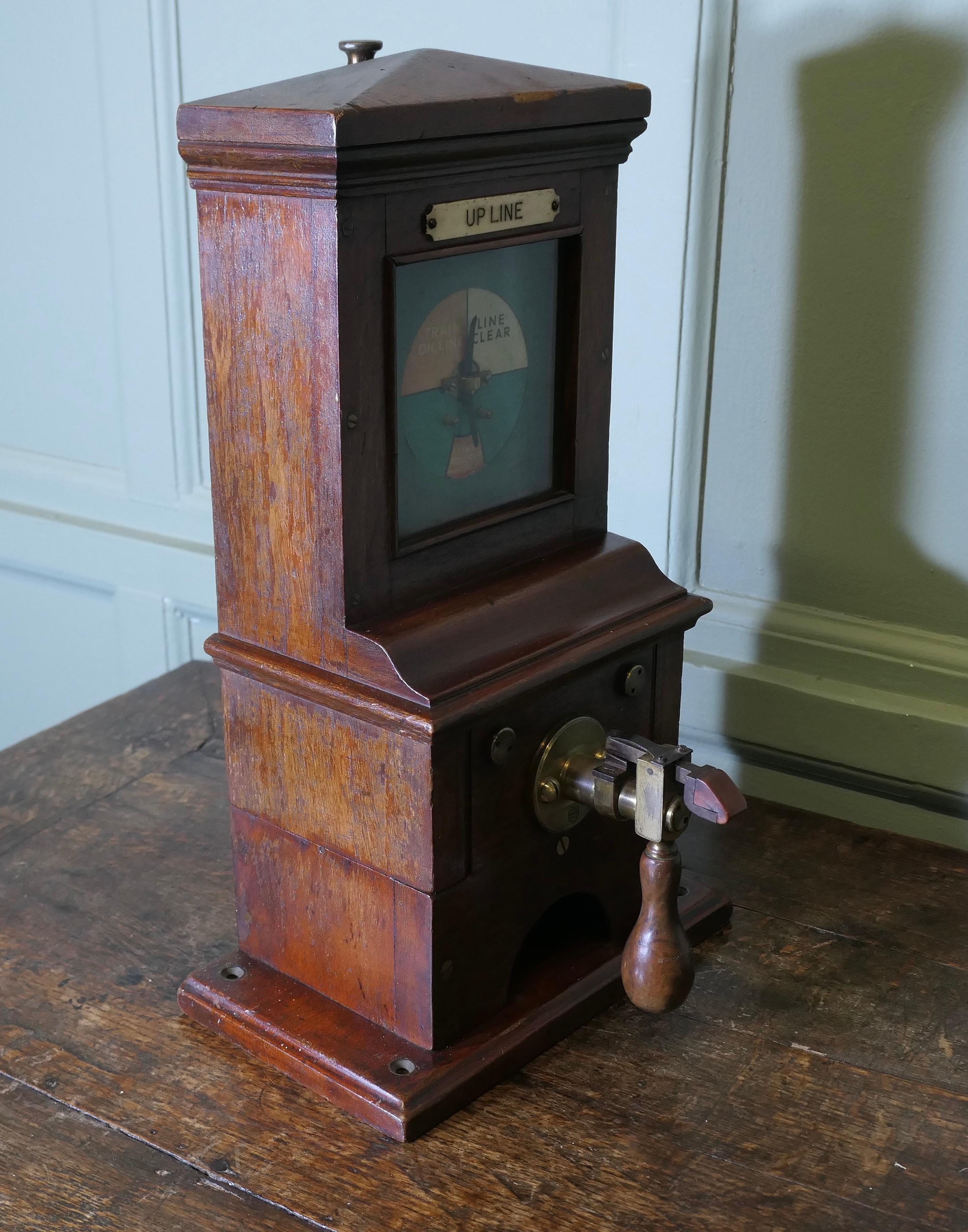 Up Line Telegraph Block, Great Central Railway  Dating from the late 19th C 1