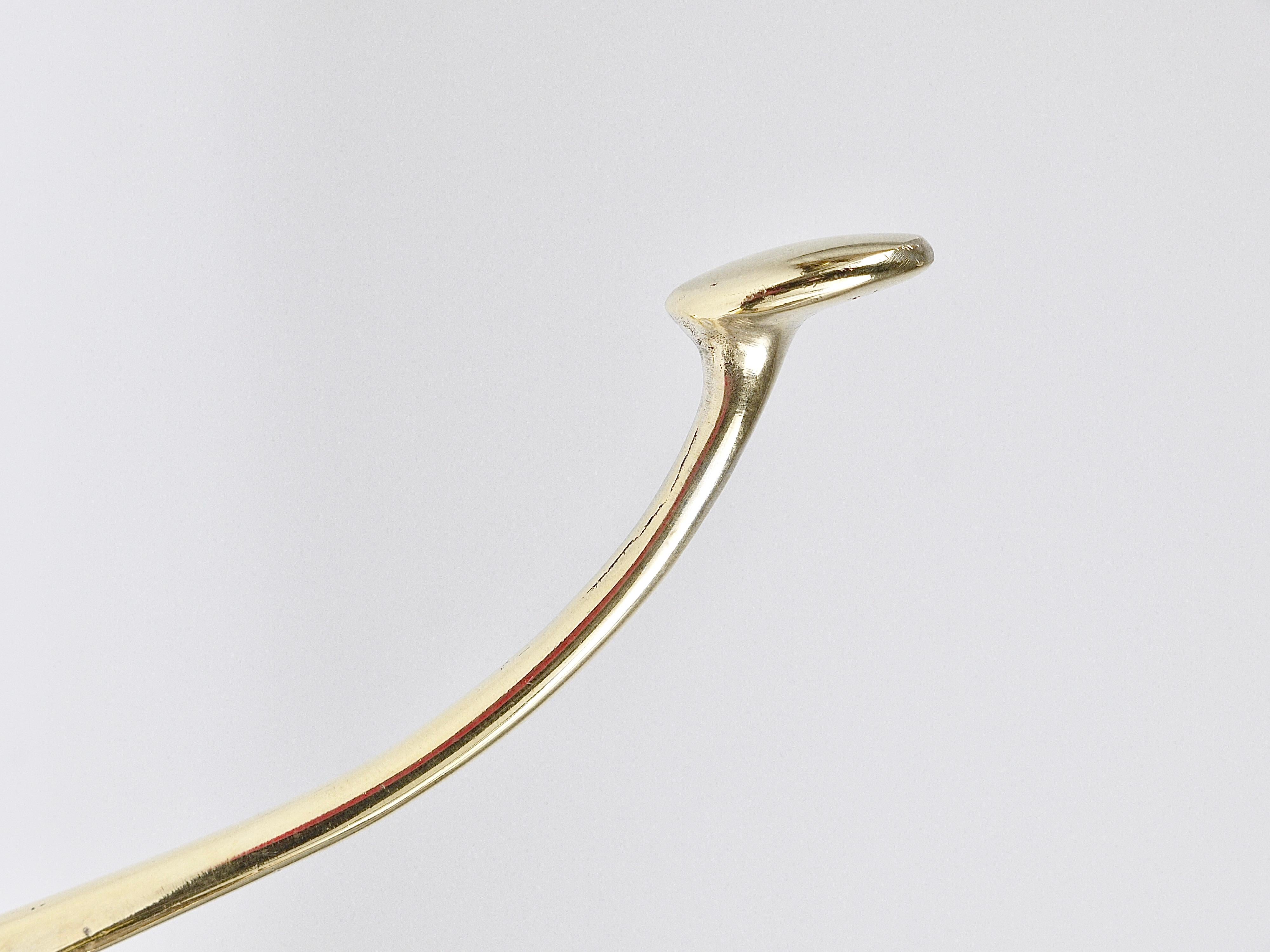 Bis zu 6 Adolf Loos Jugendstil Wandhaken aus Nickel-Messing Café Capua Wien, 1900er Jahre (Österreichisch) im Angebot